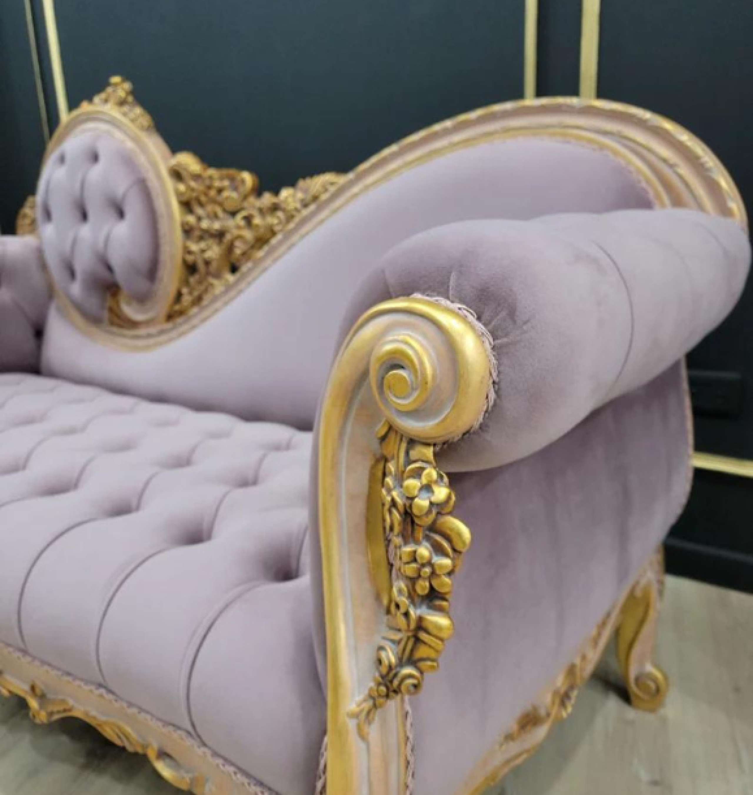 lavender chaise