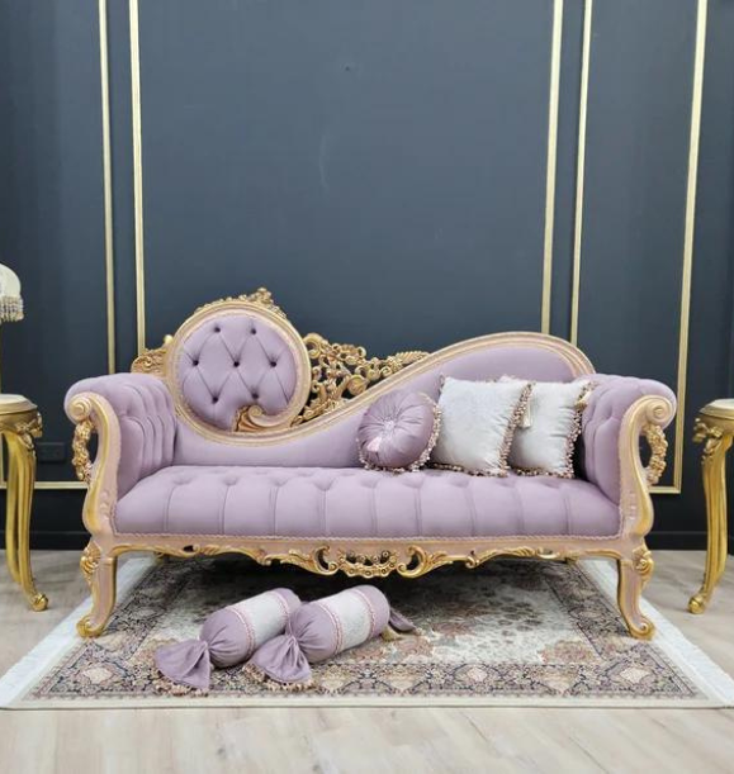 lavender chaise