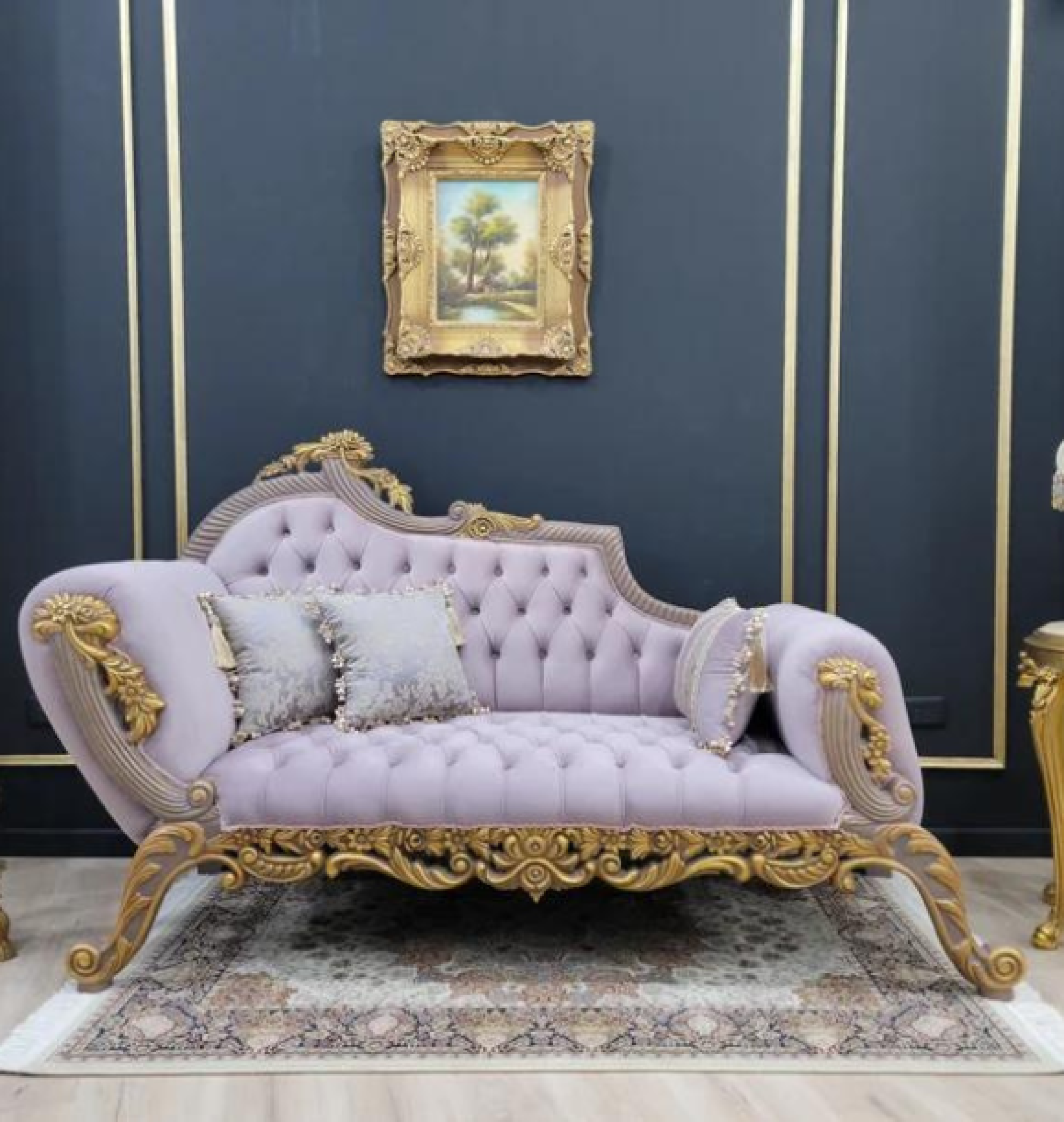 lavender chaise