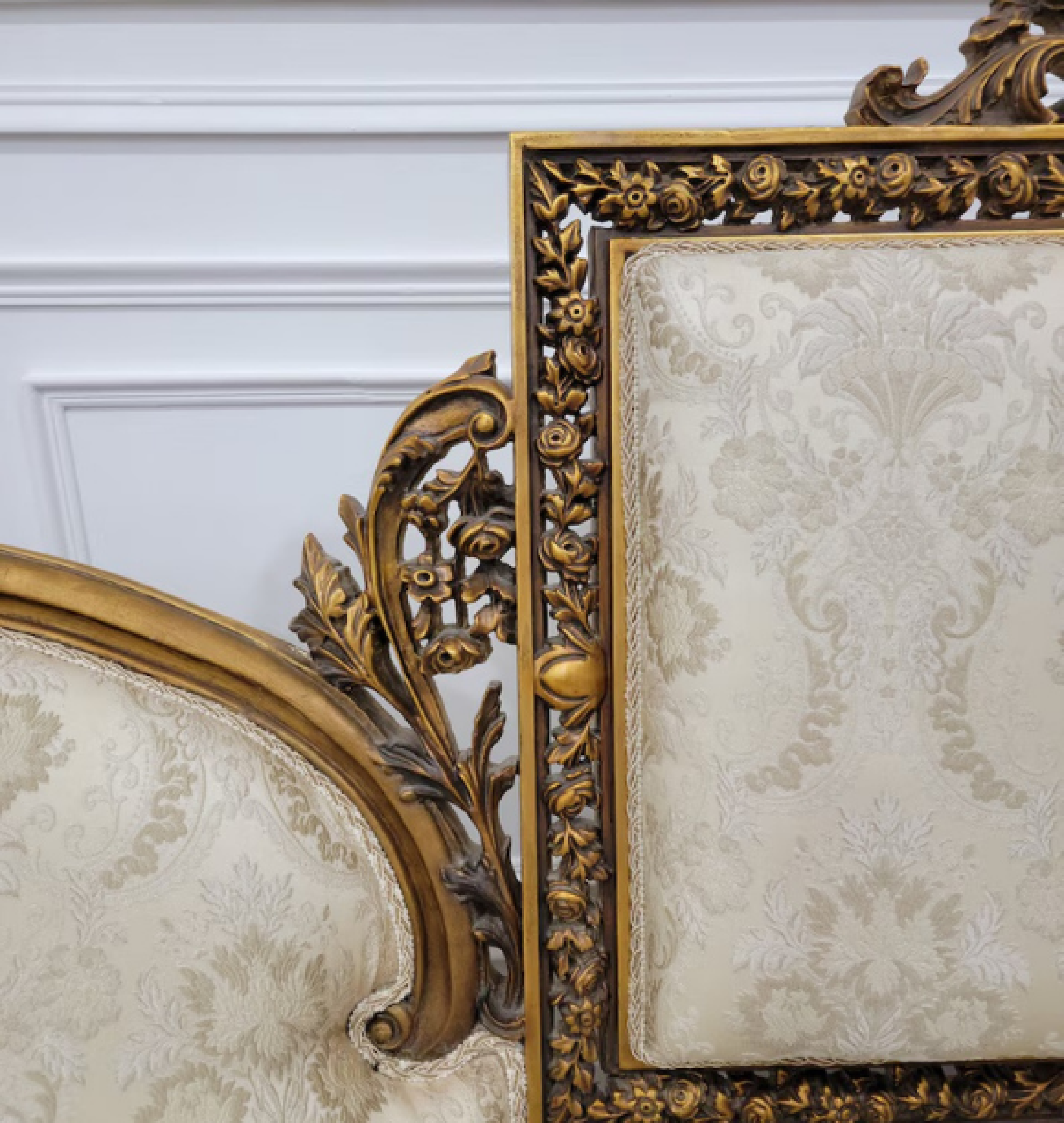 cream sofa