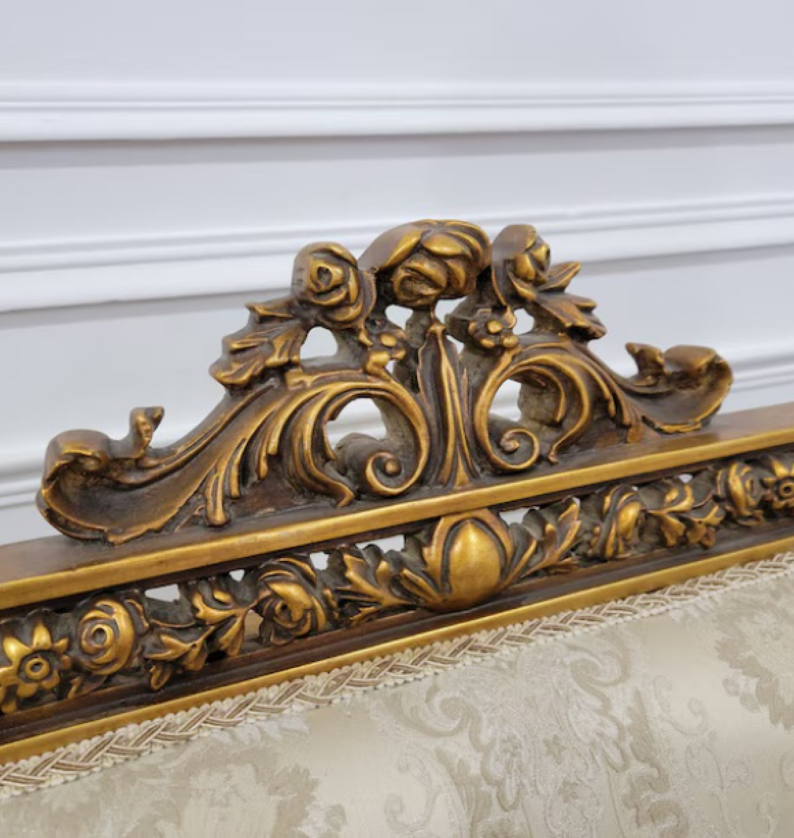 cream sofa