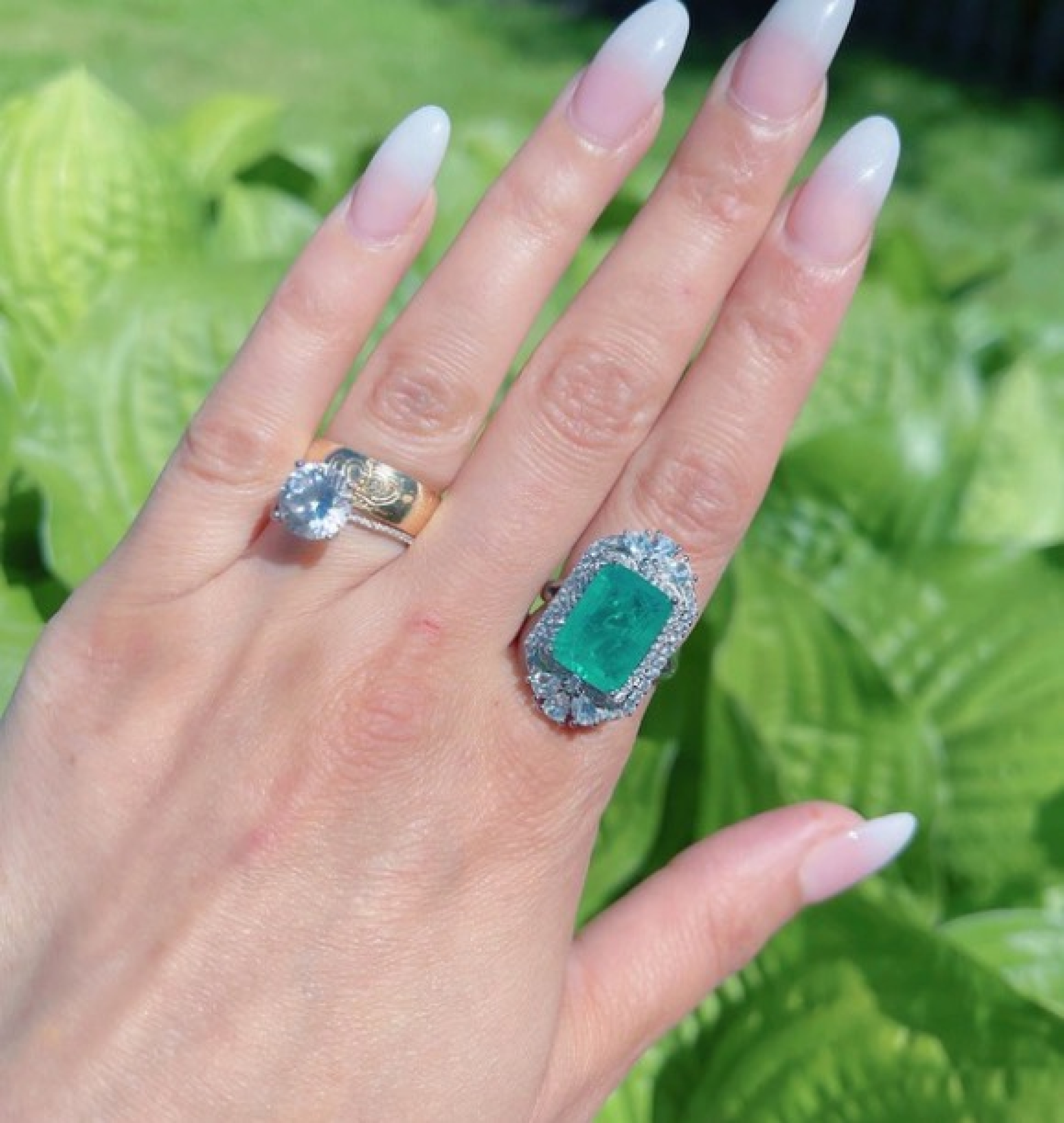 emerald ring