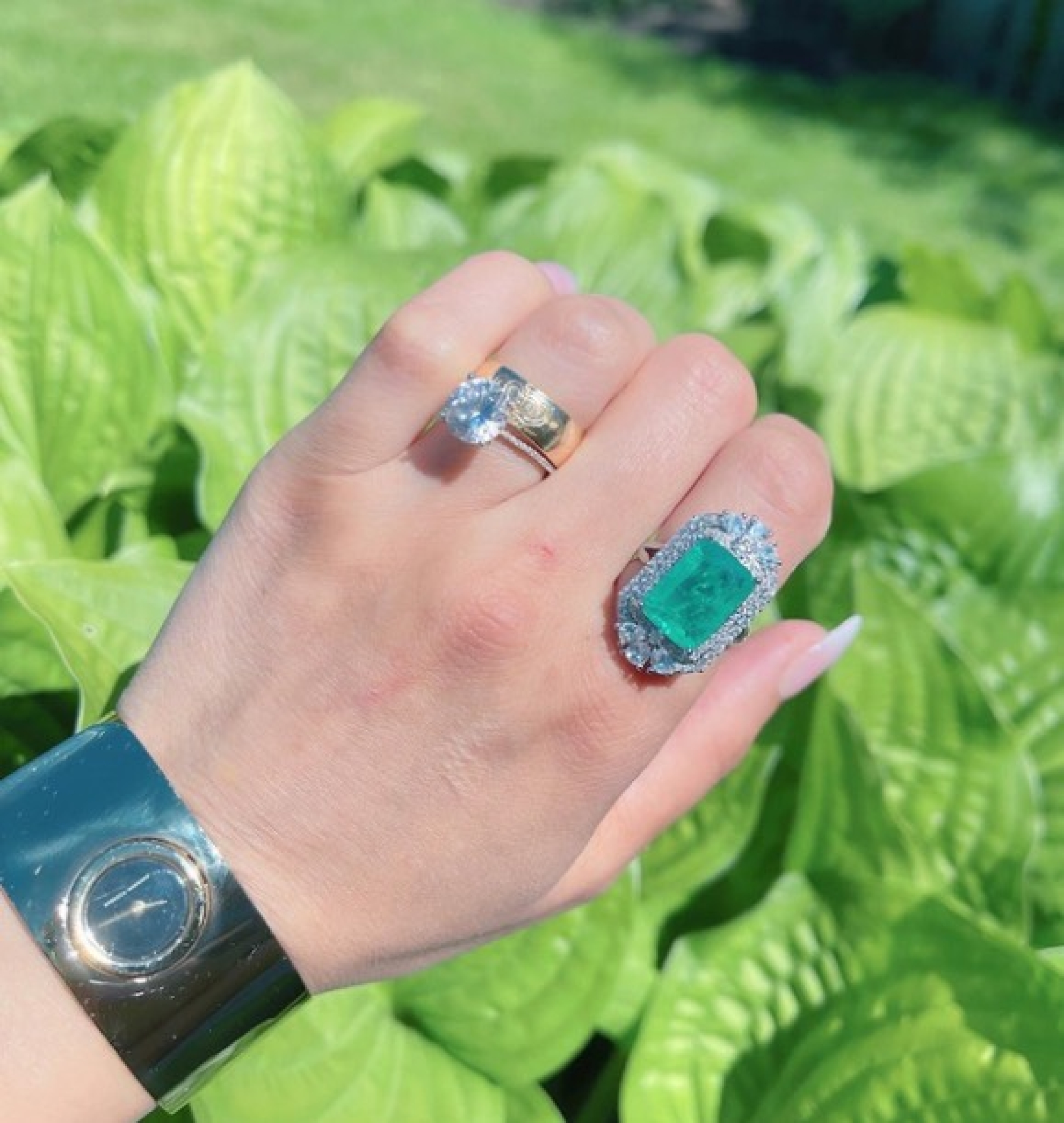 emerald ring