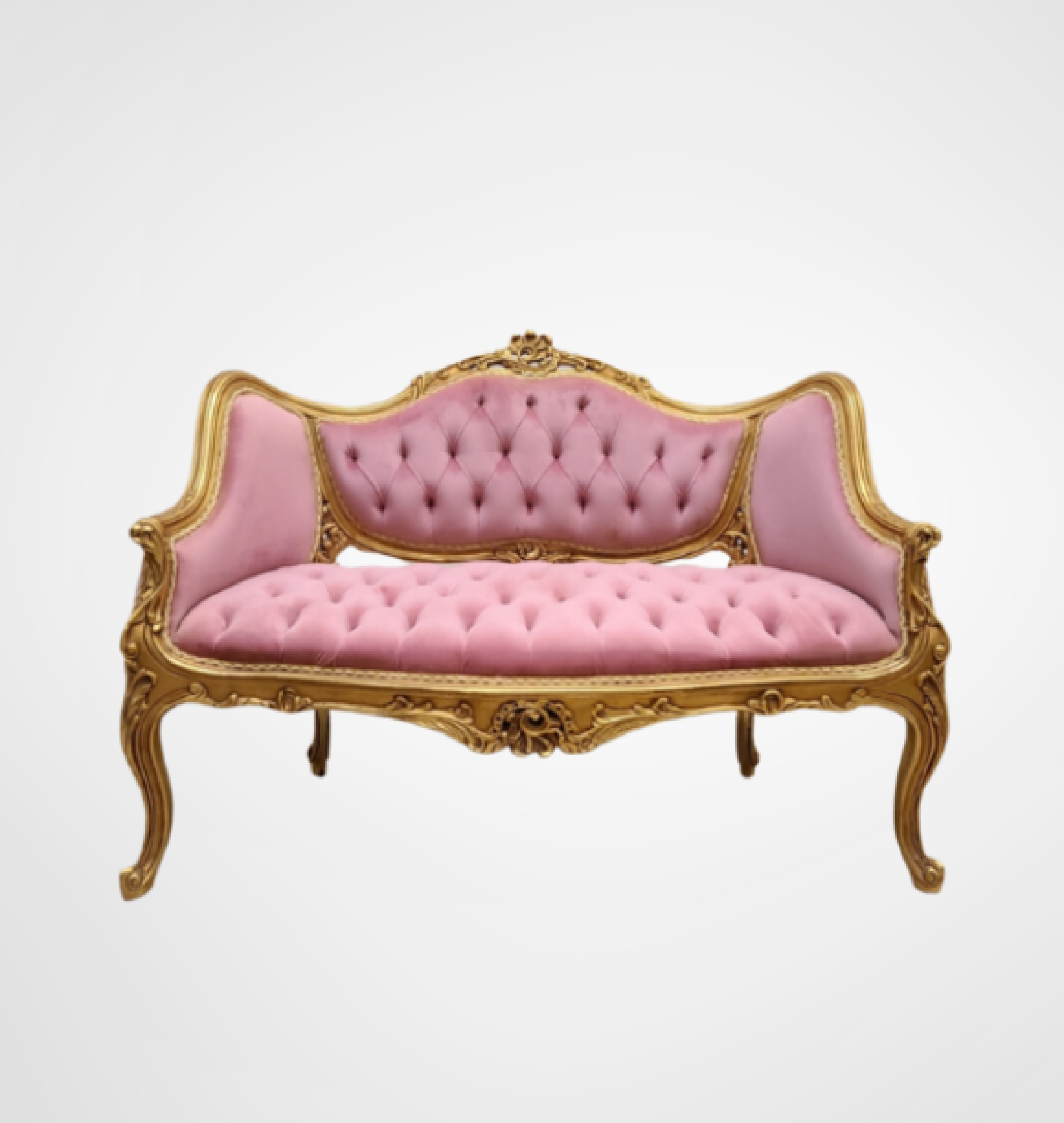 magenta settee