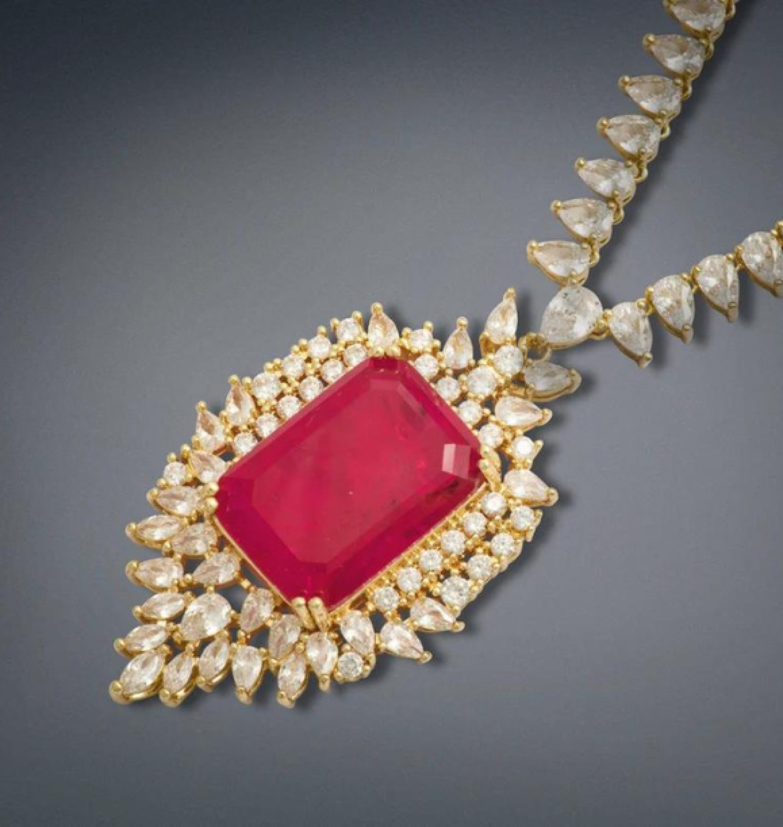 ruby  necklace