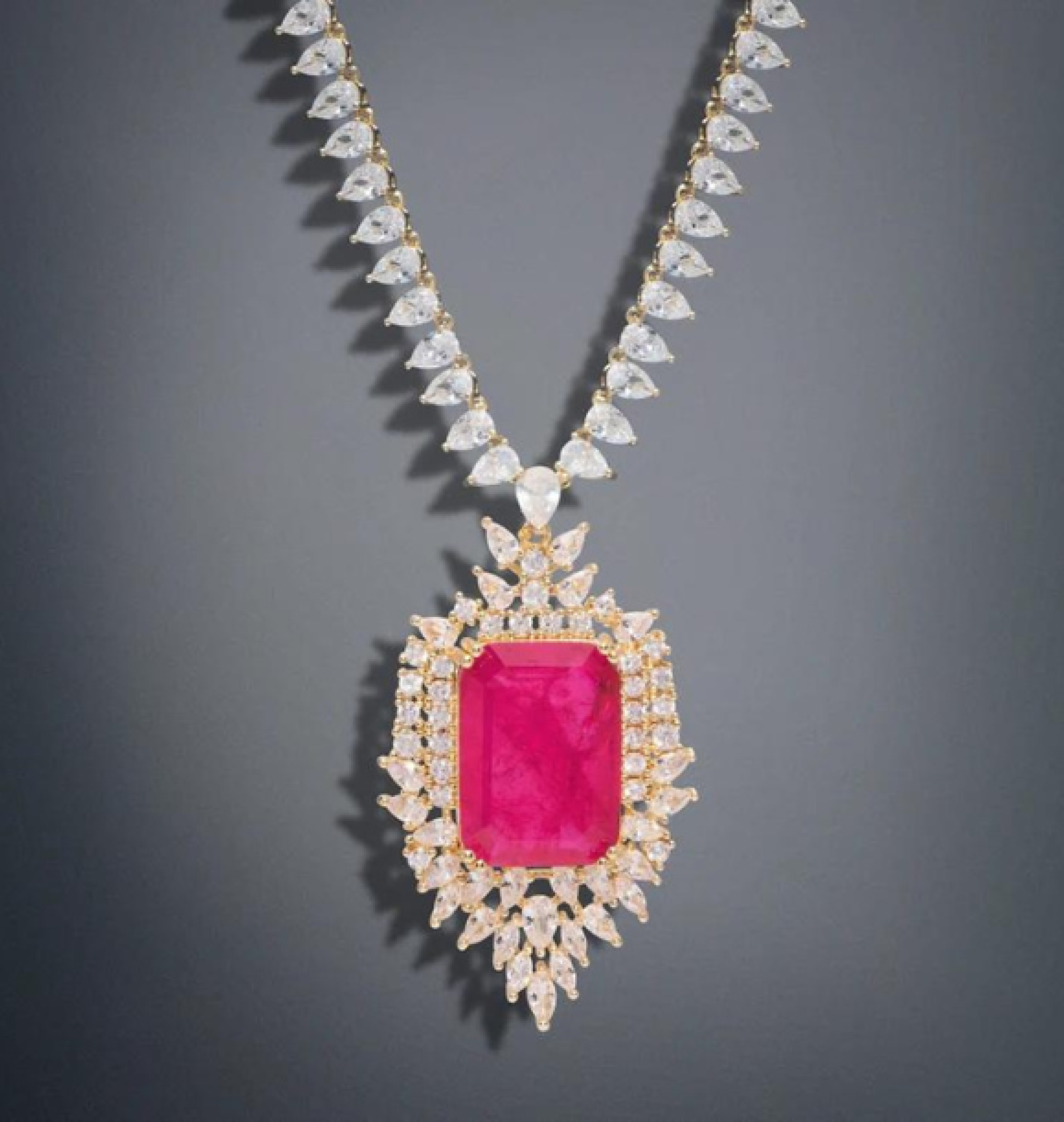 ruby  necklace