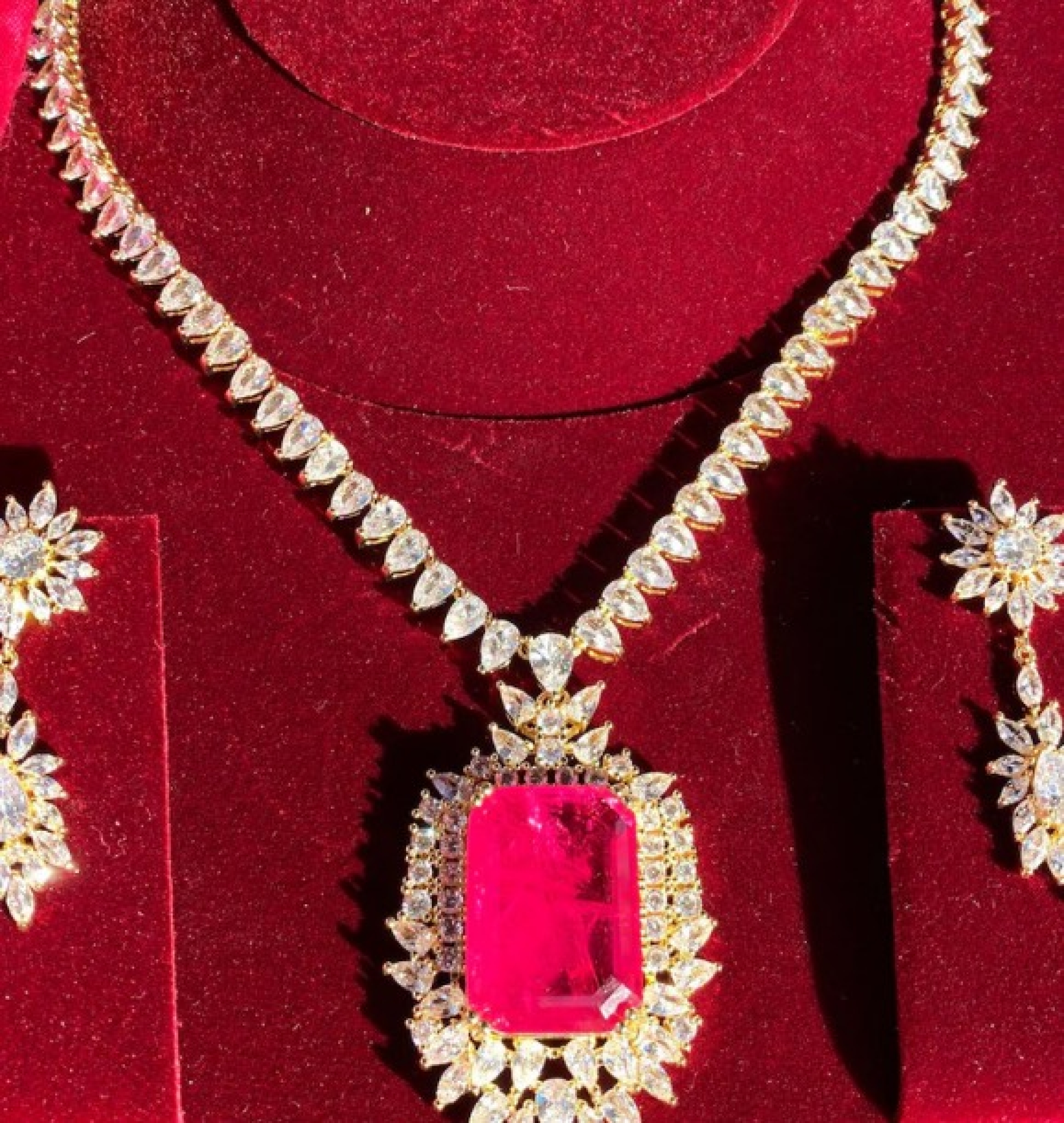 ruby  necklace
