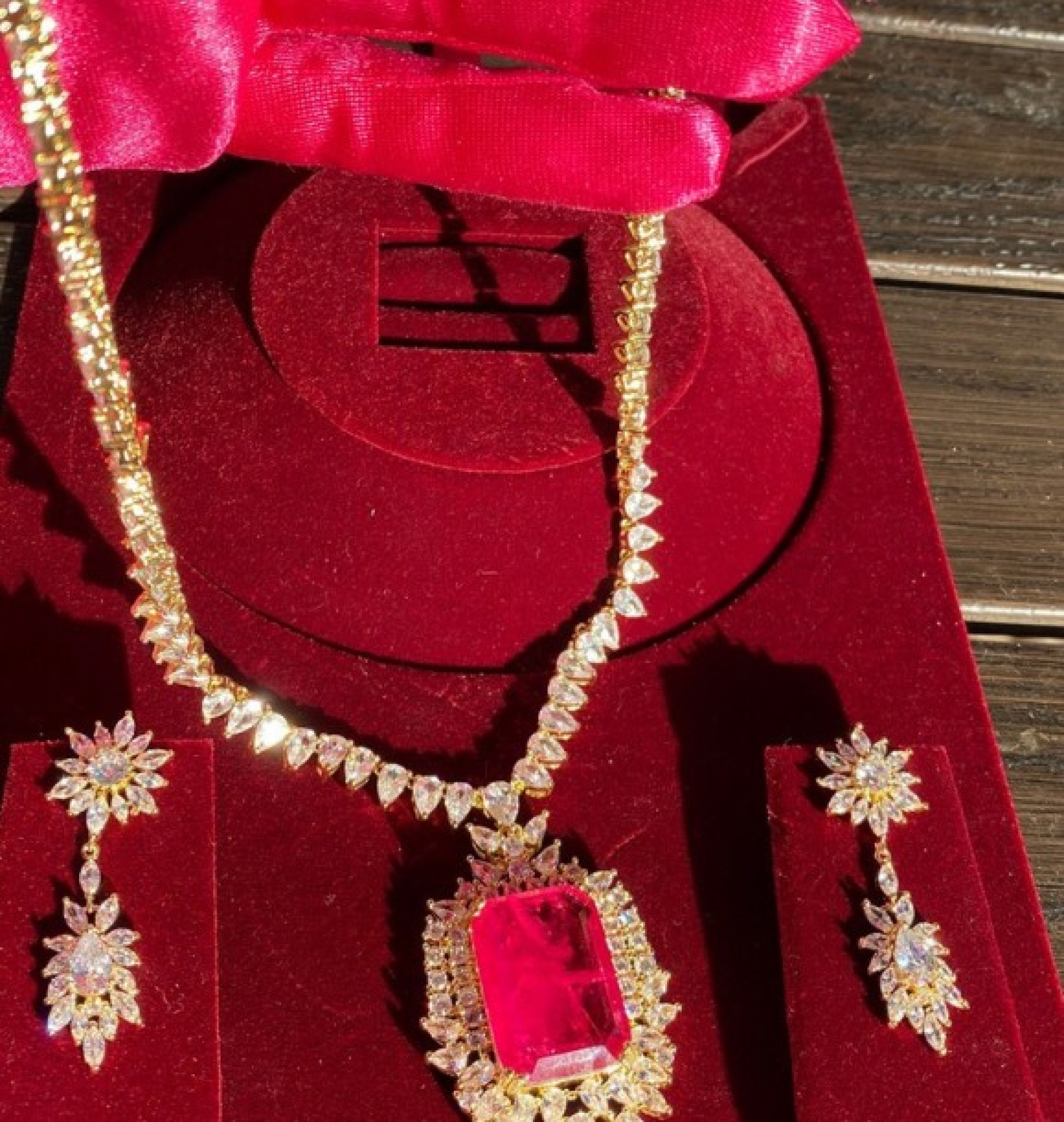 ruby  necklace