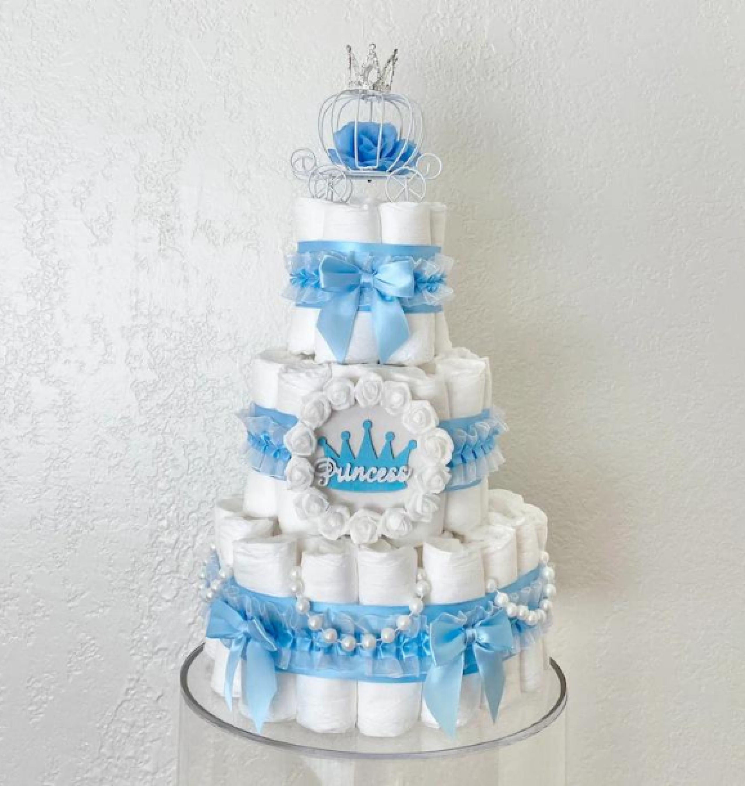 carriage diaper cake