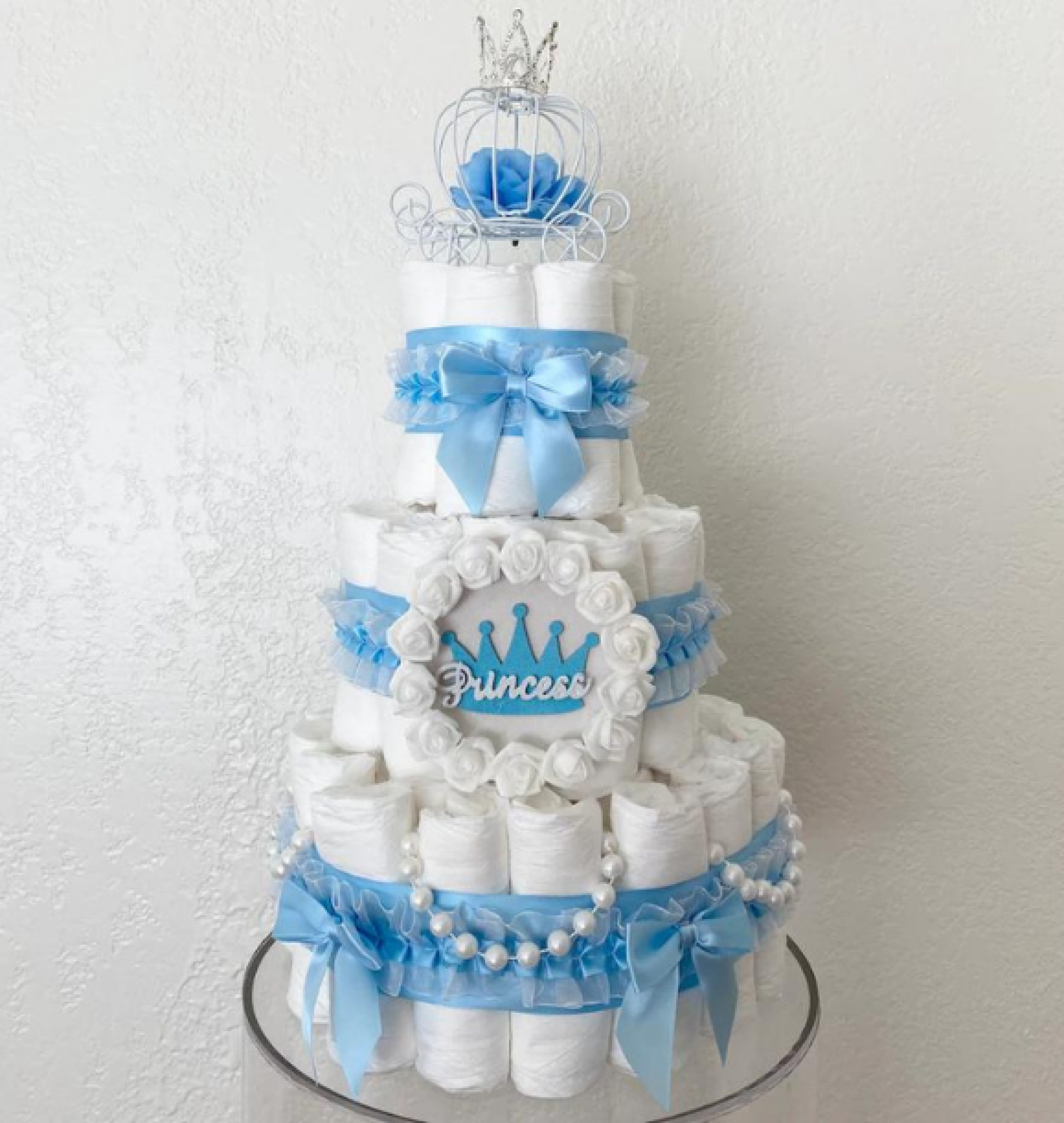 carriage diaper cake