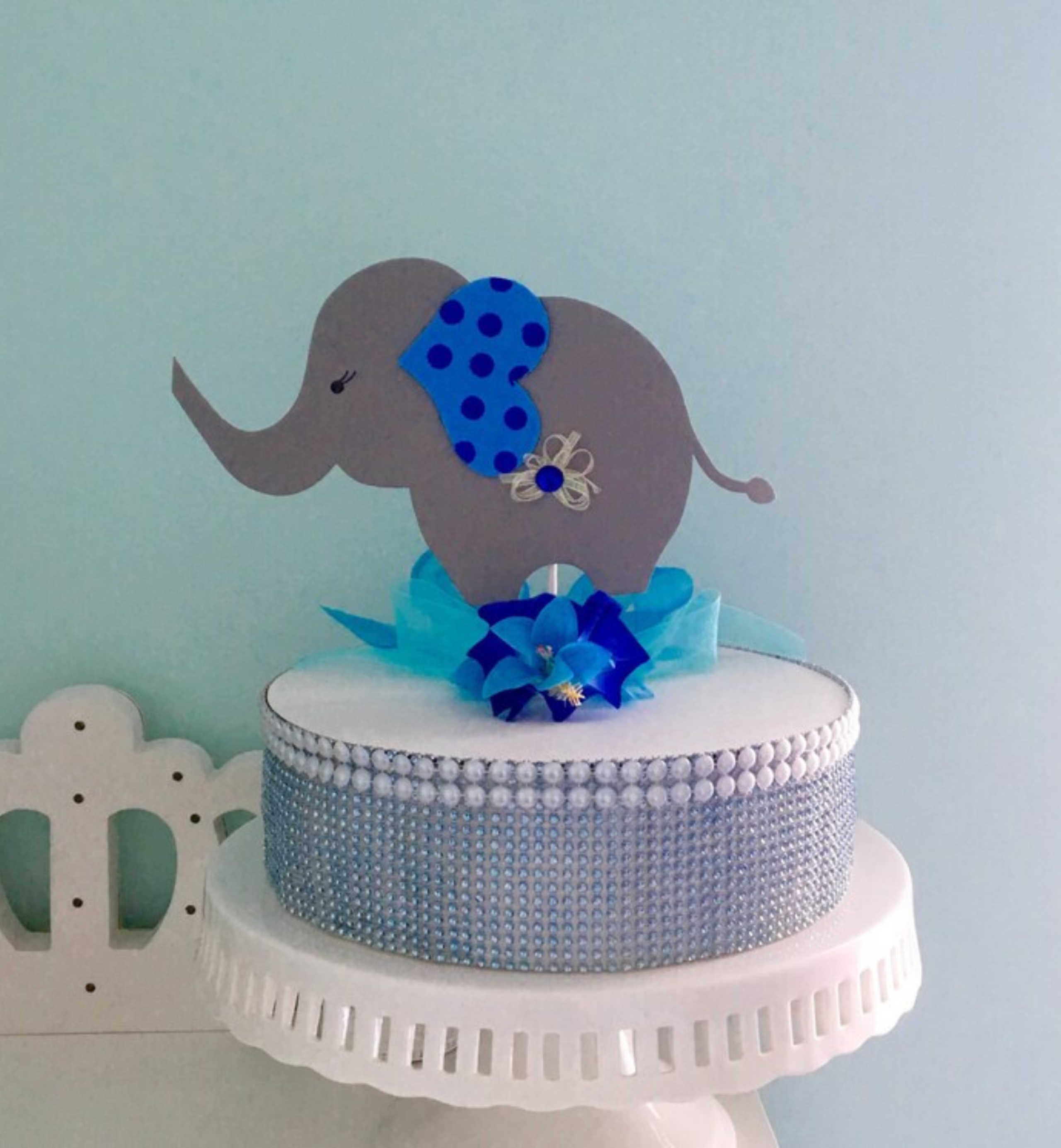 elephant topper