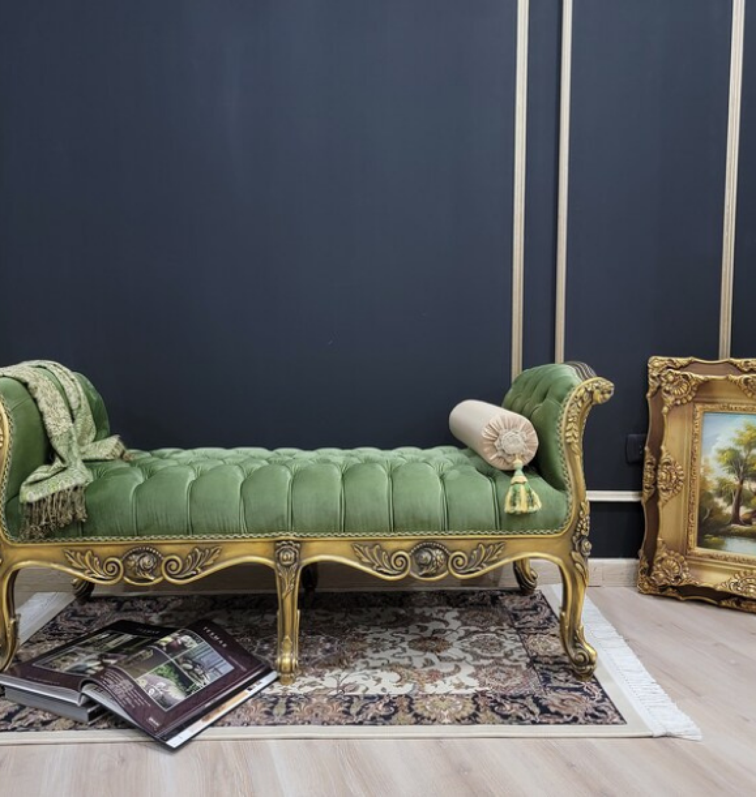 olive bench