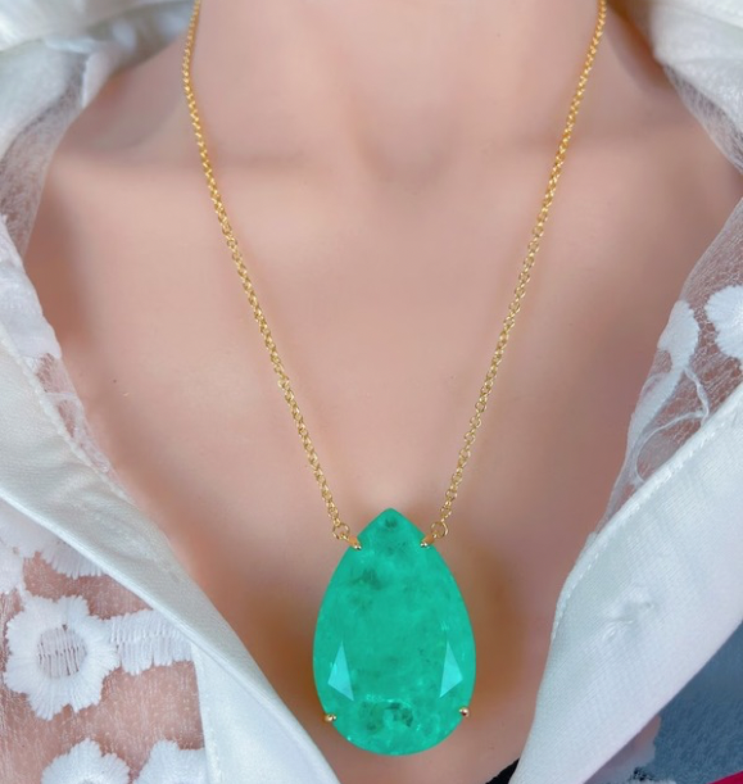 emerald necklace