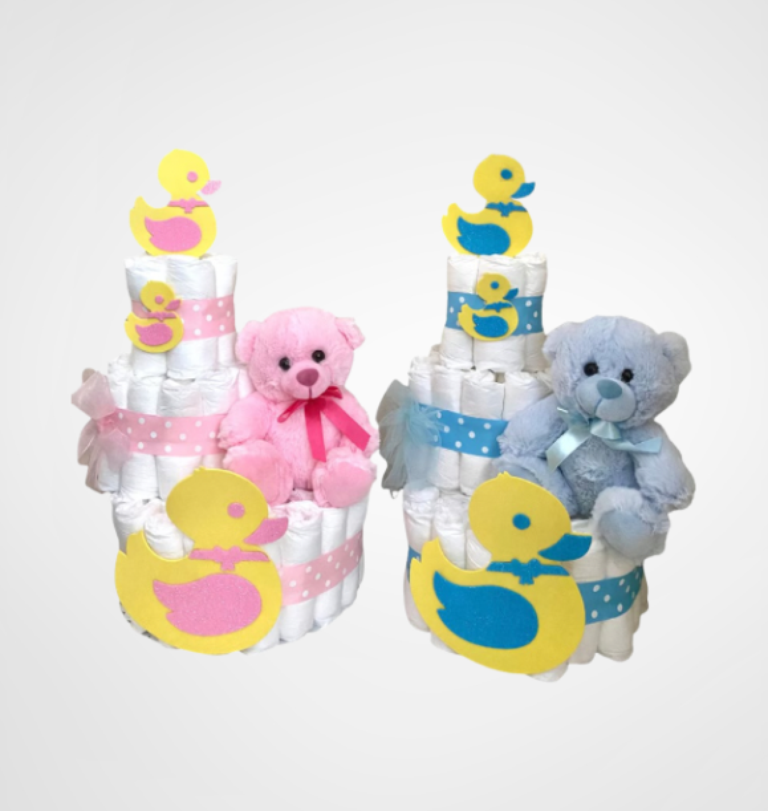 ducky diaper cake