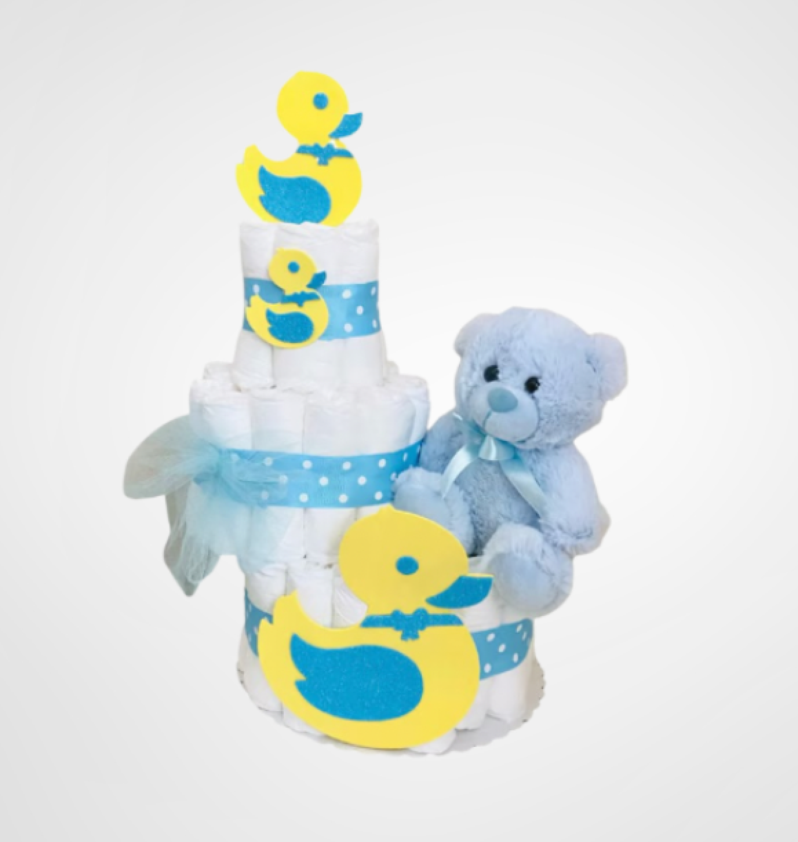 ducky diaper cake