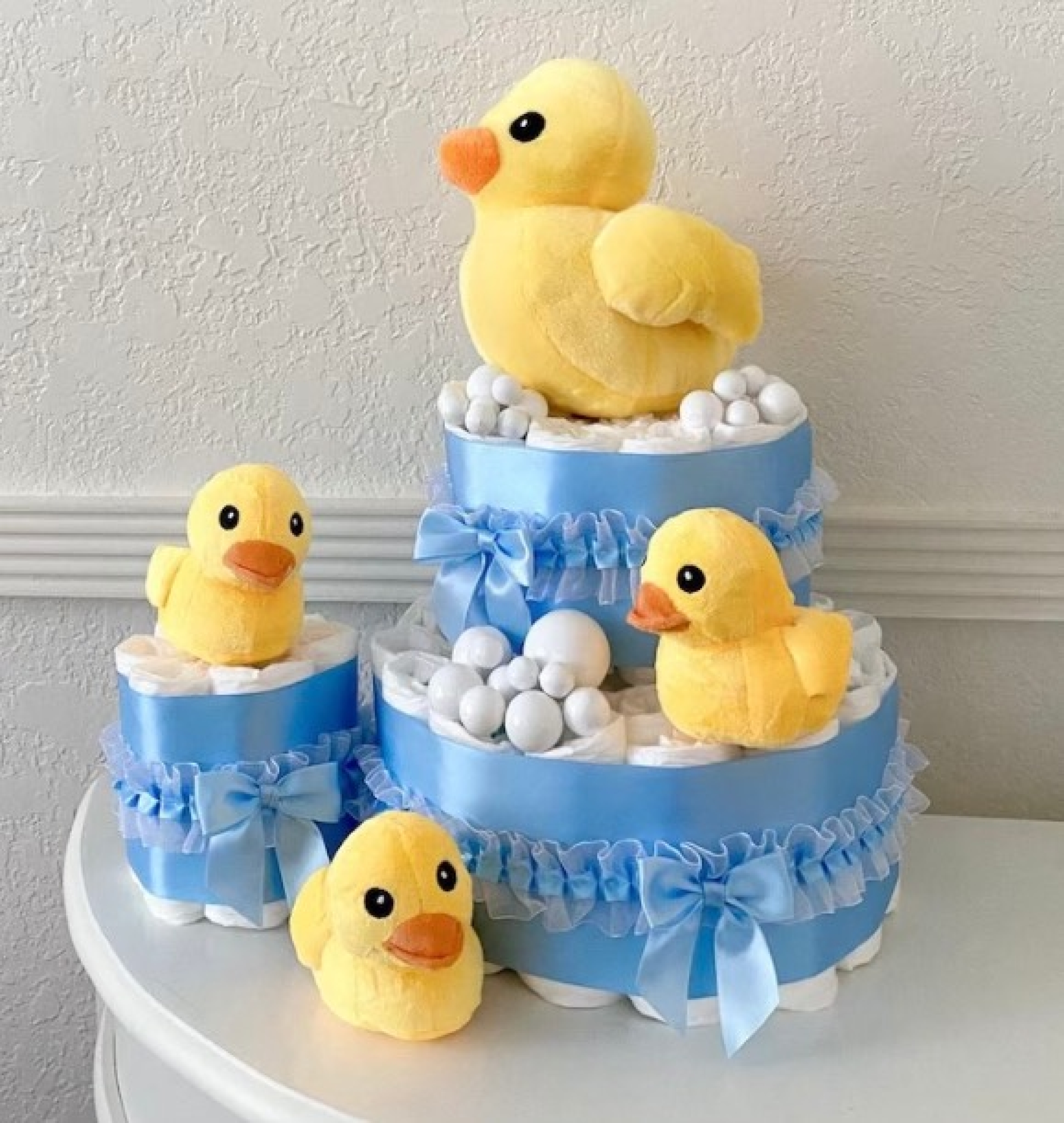 ducky diaper cake