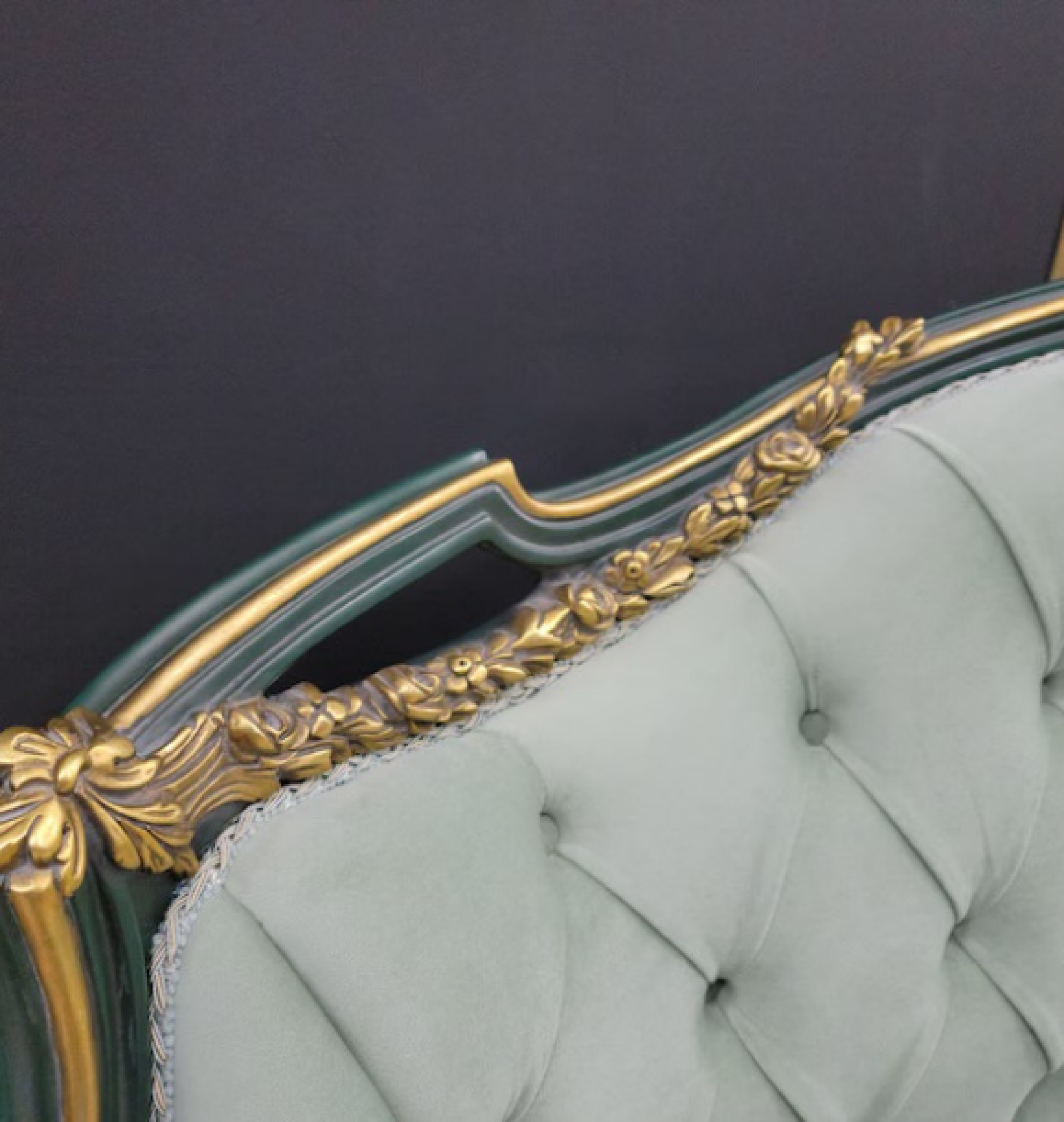 aqua sofa