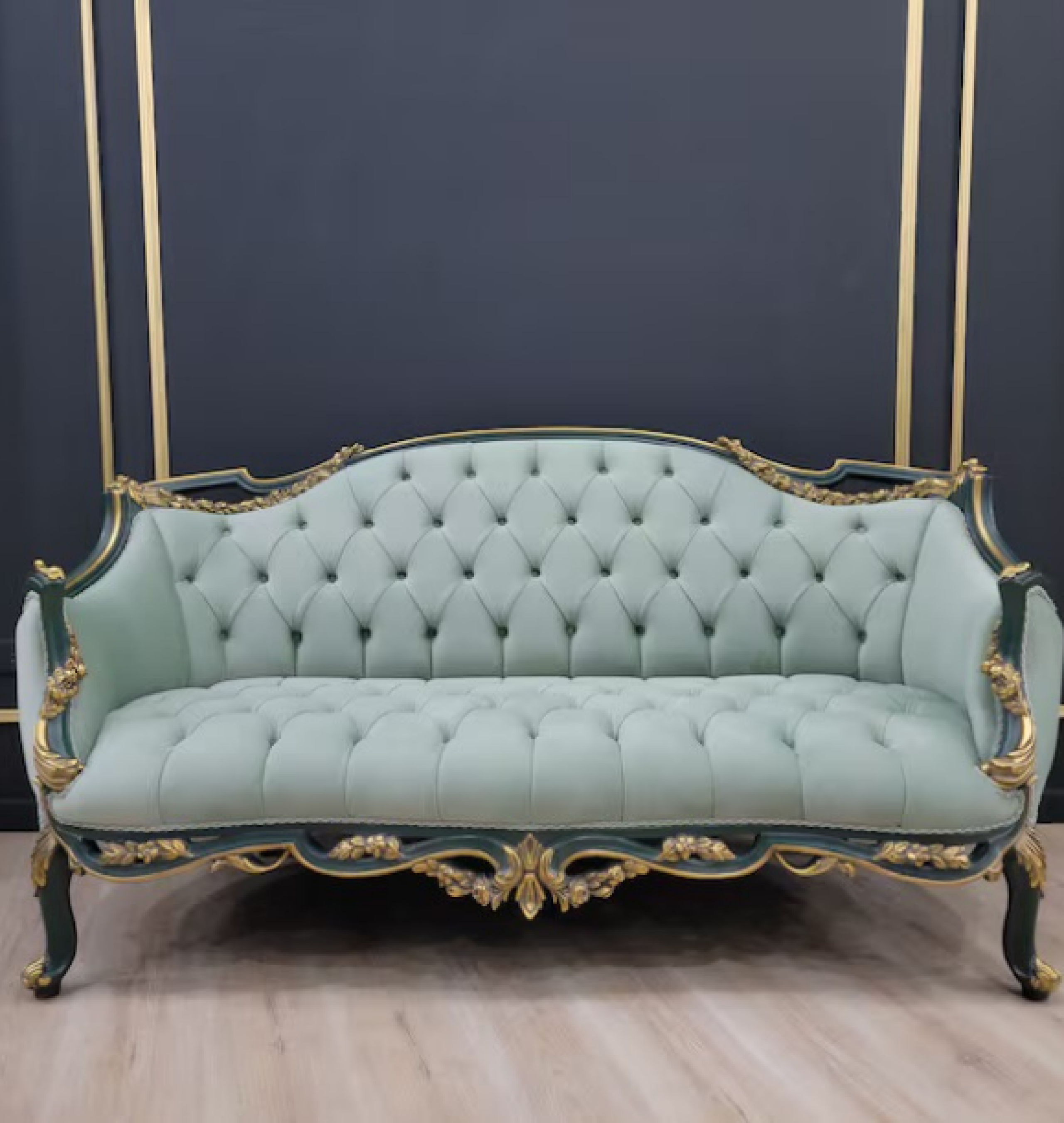 aqua sofa