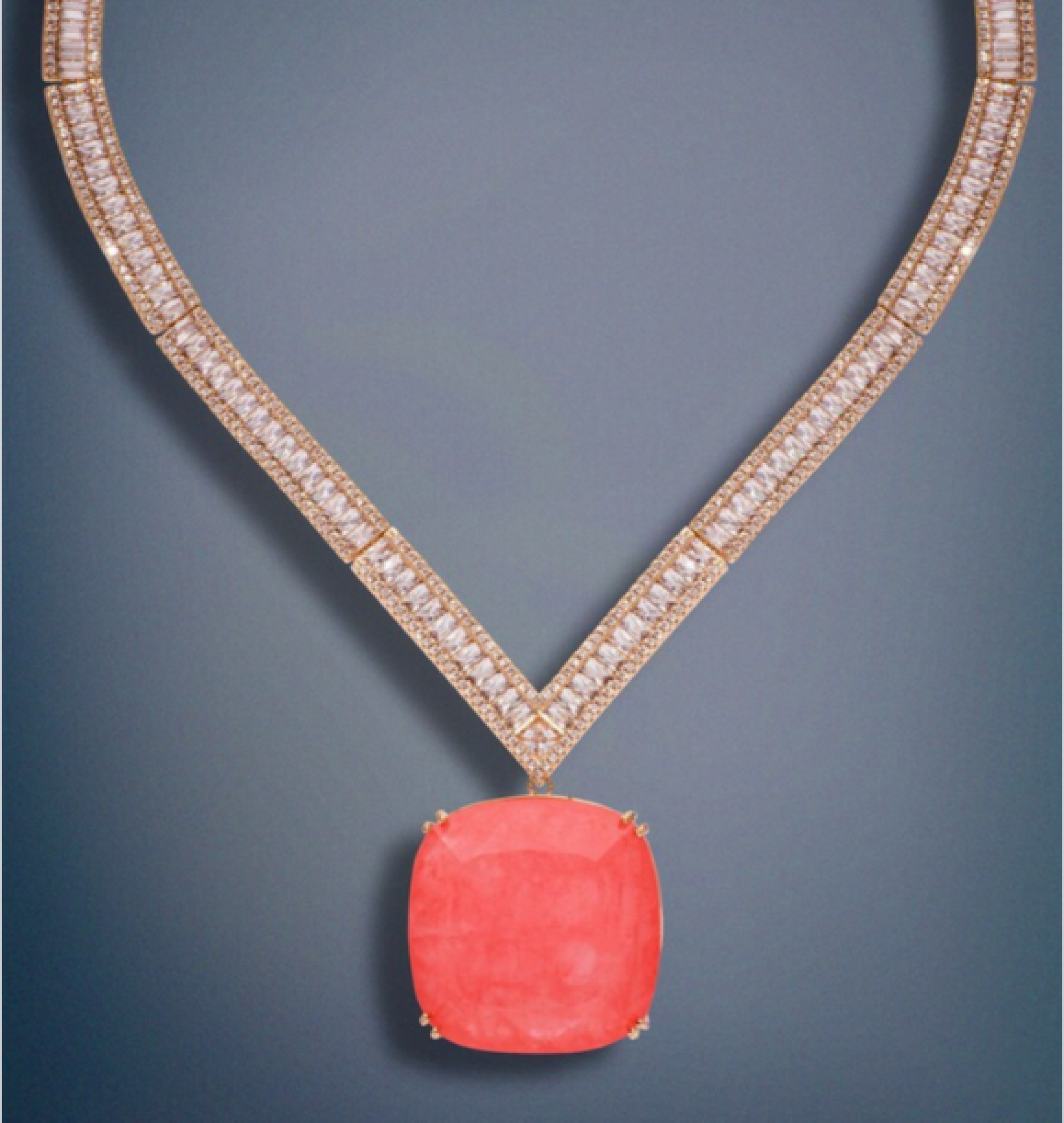 garnet choker
