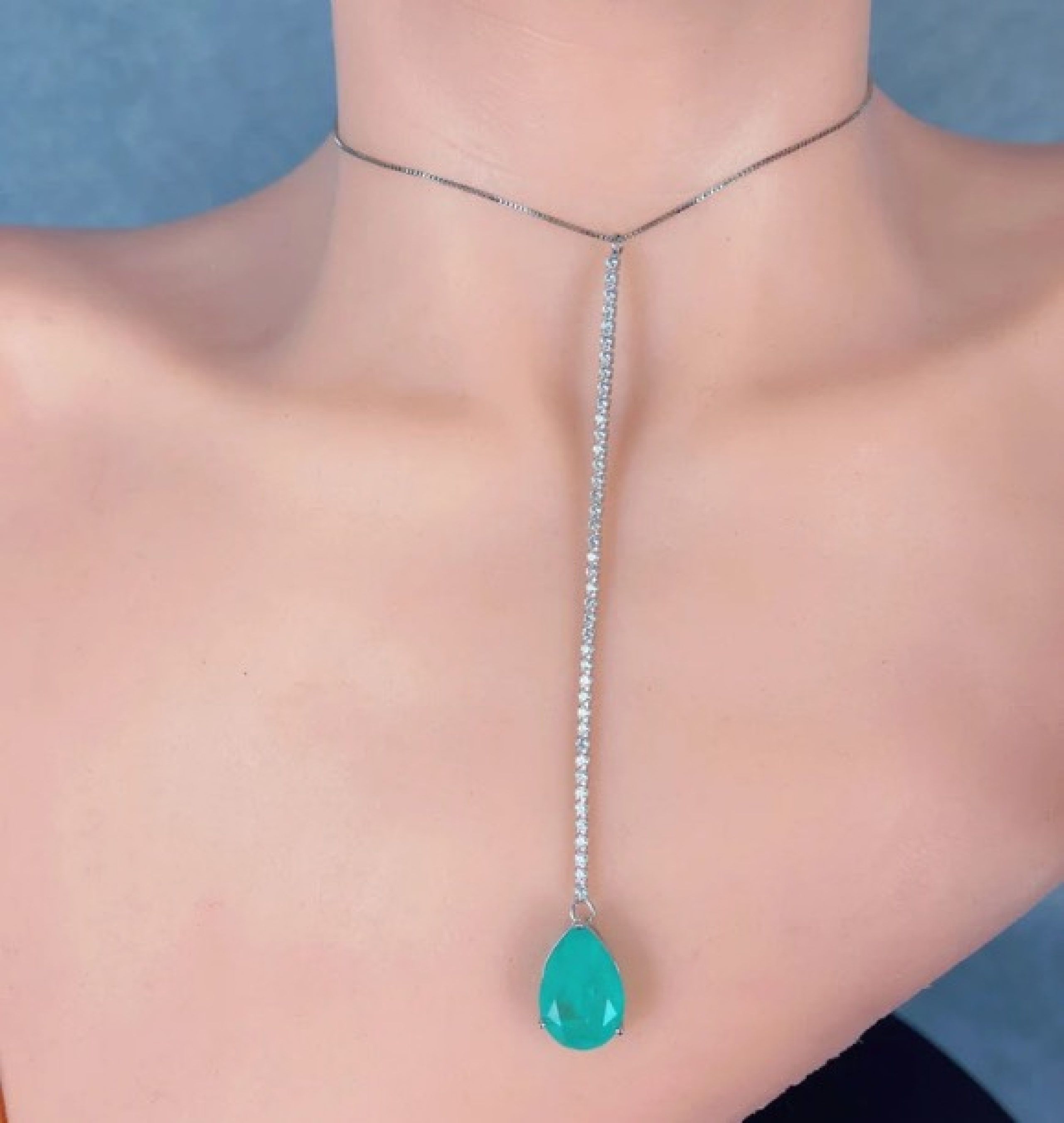 drop necklace