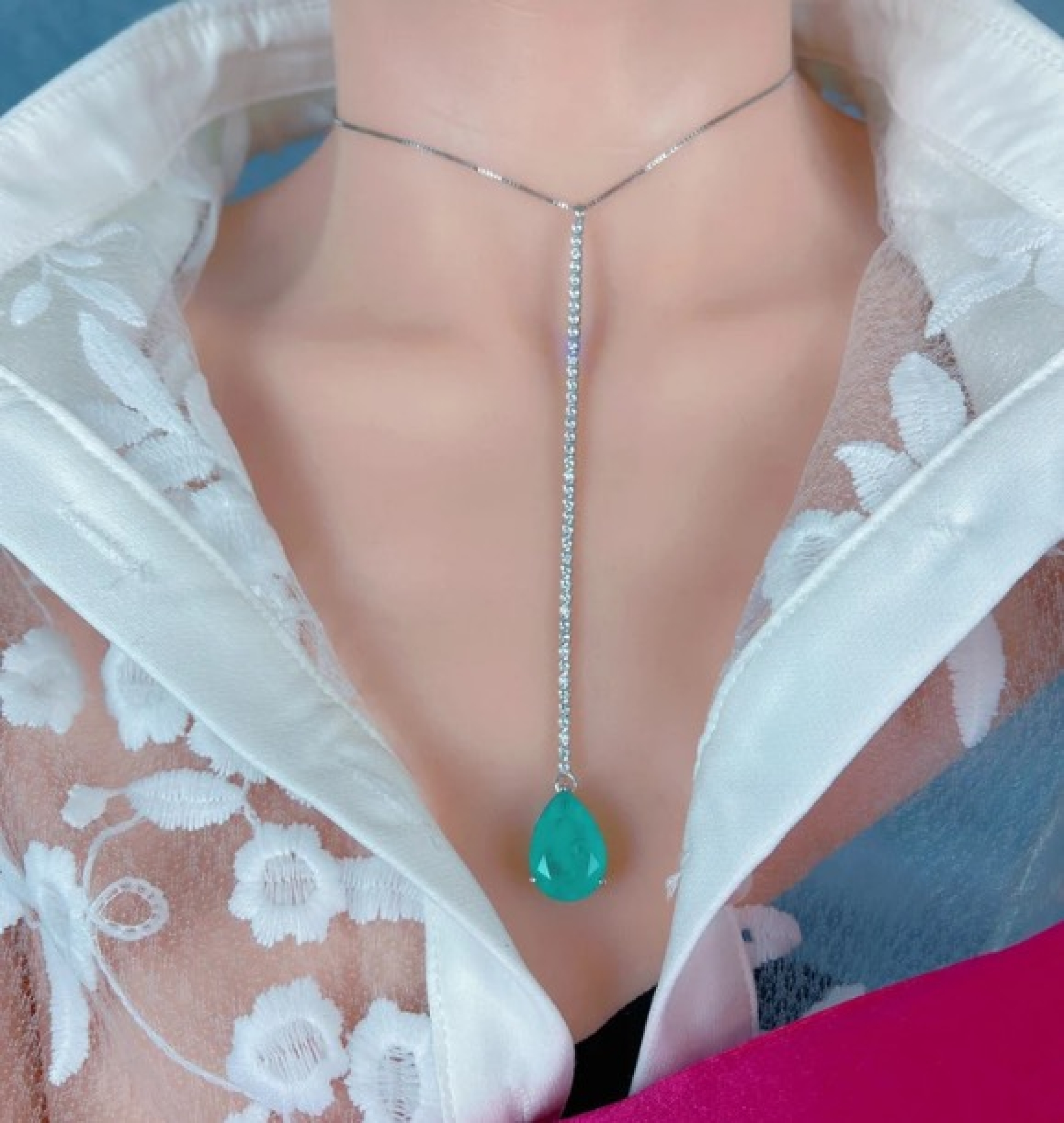 drop necklace