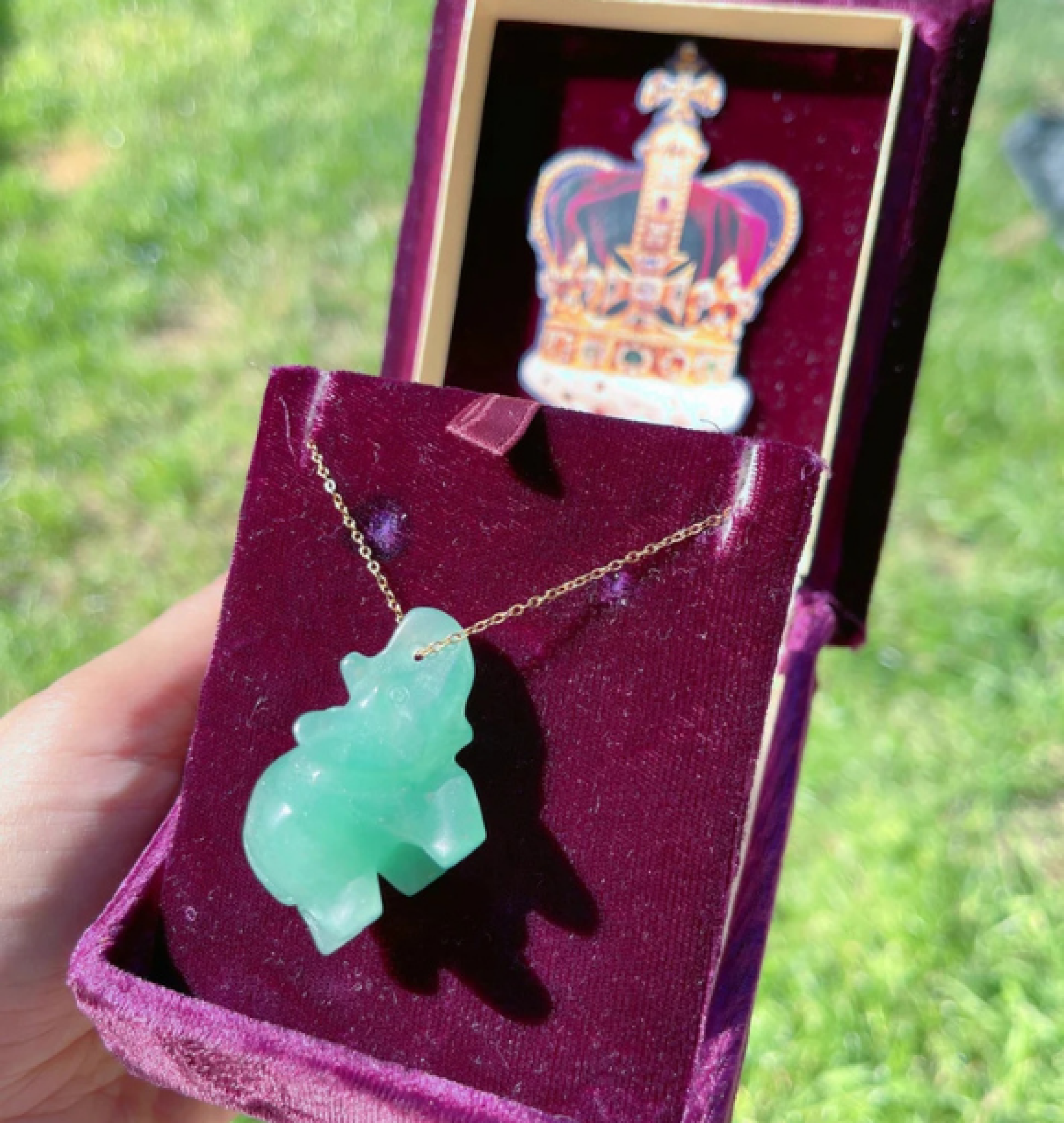 elephant necklace