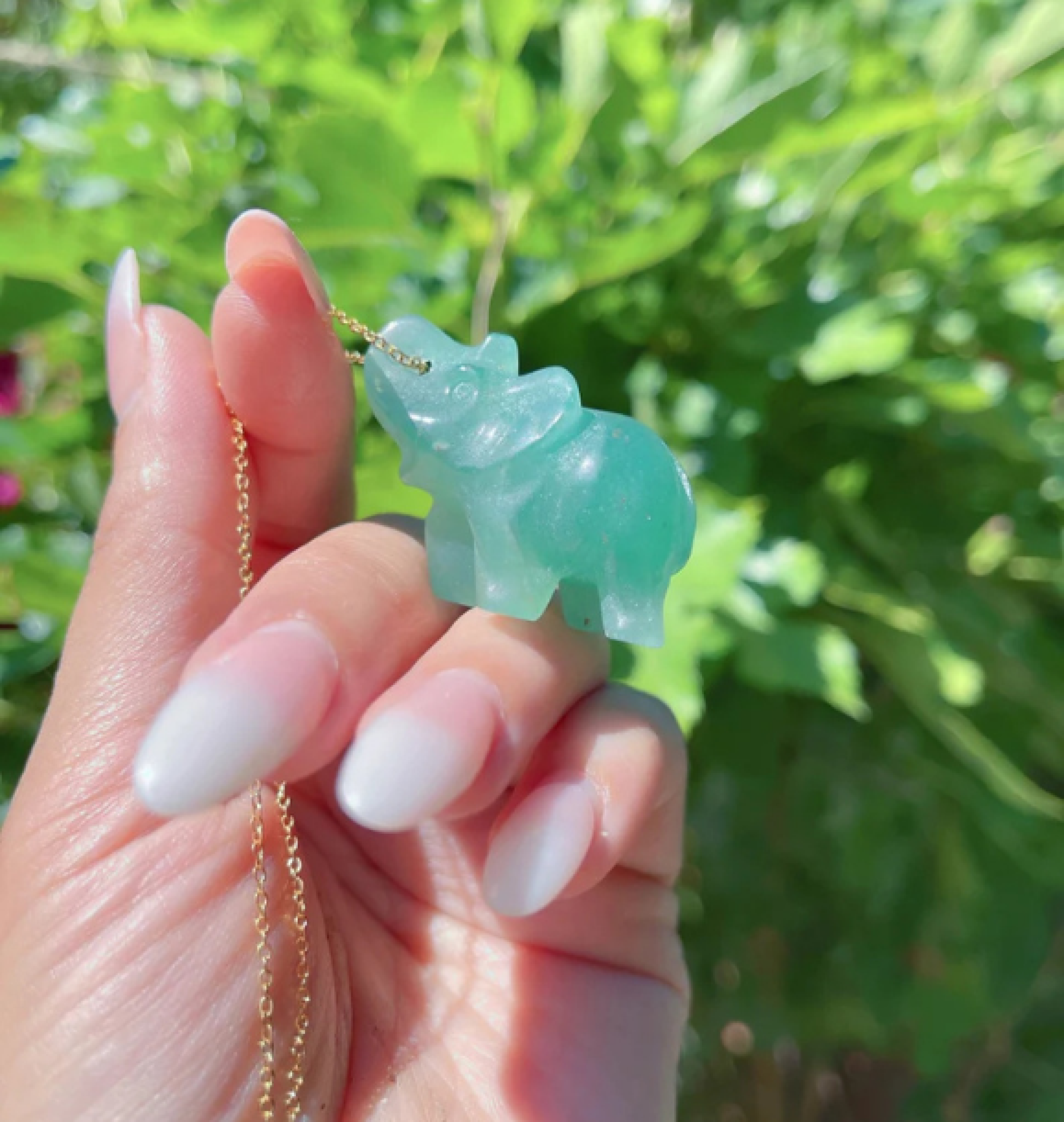 elephant necklace