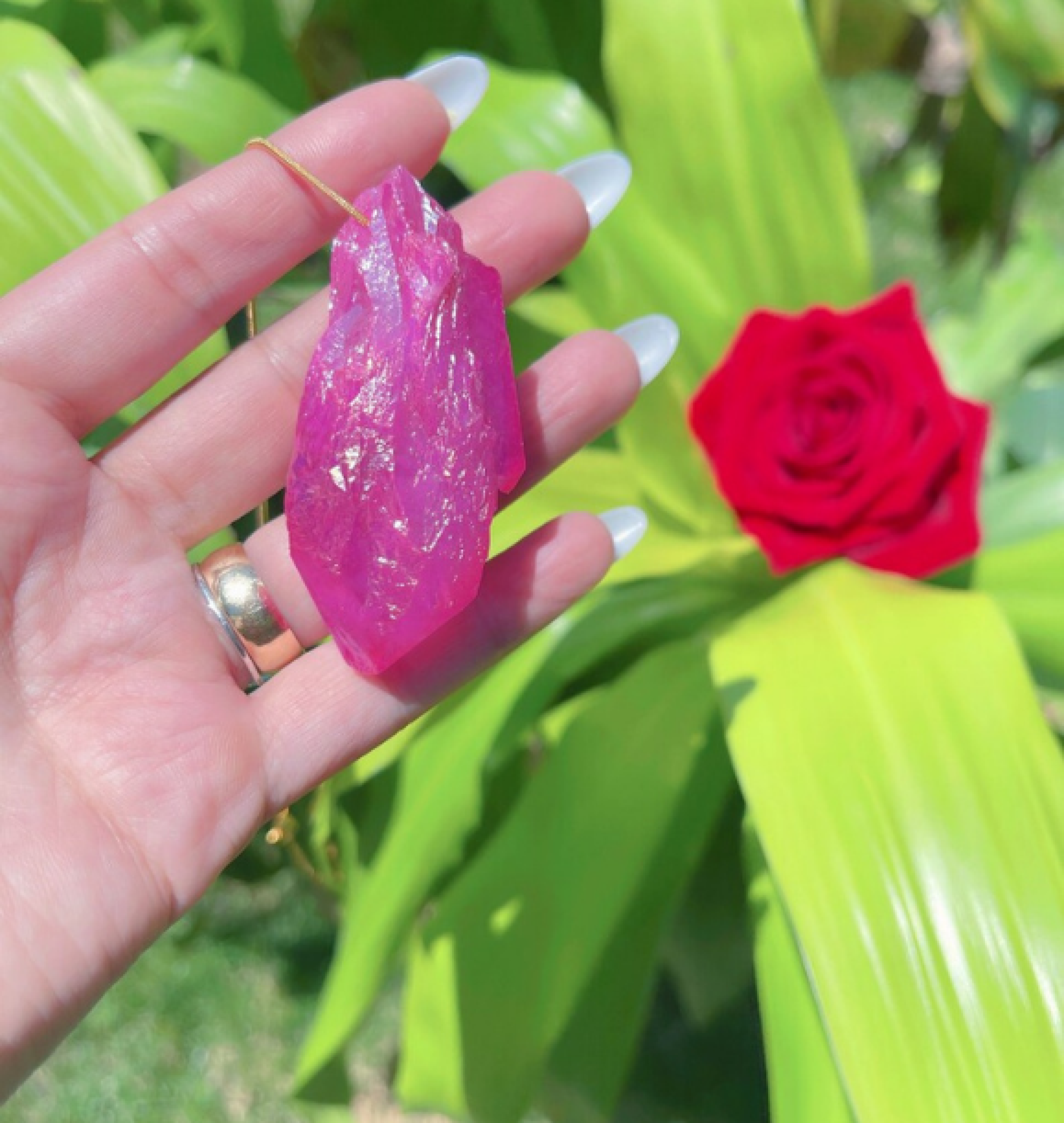 kunzite necklace