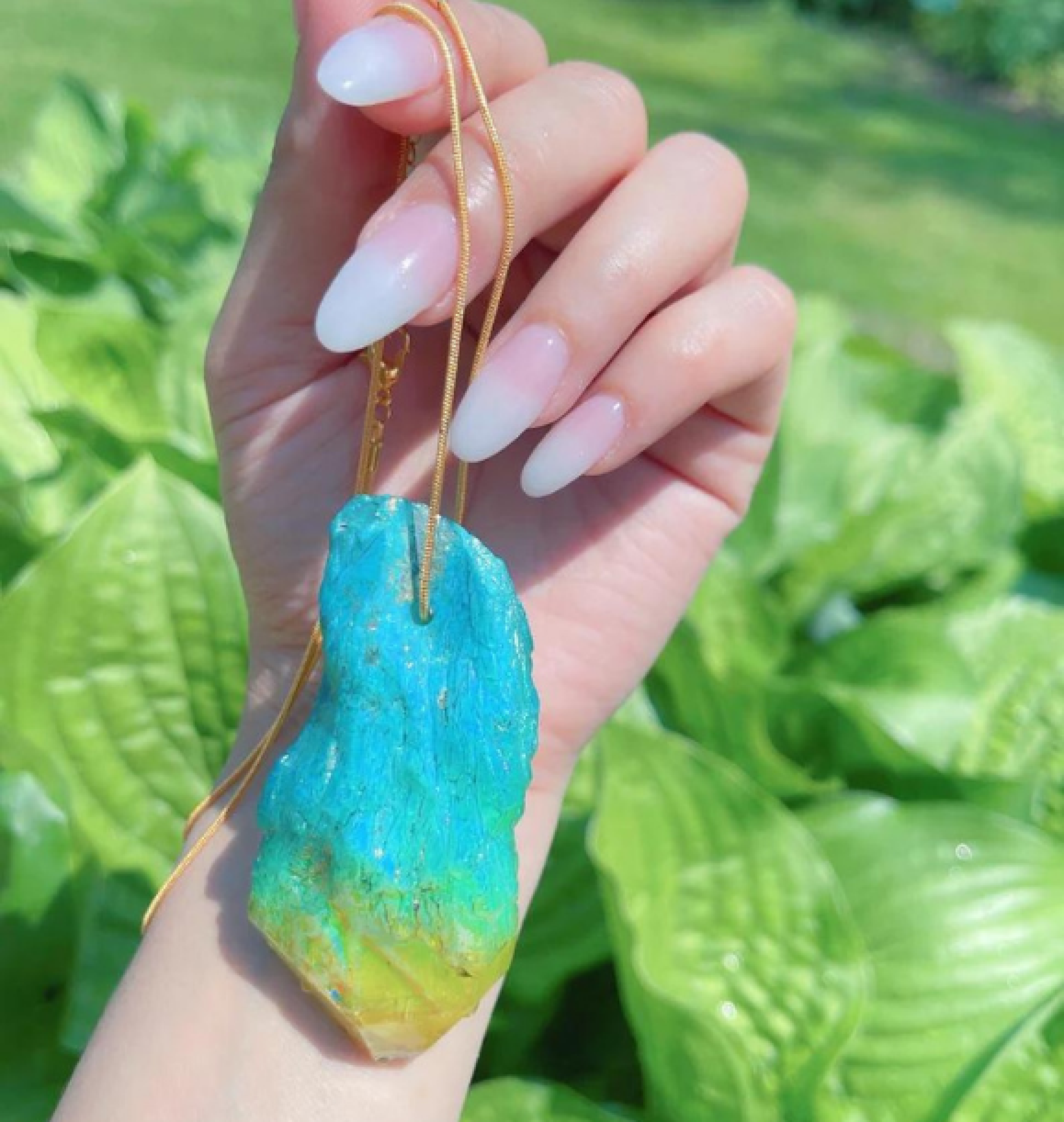 tourmaline necklace