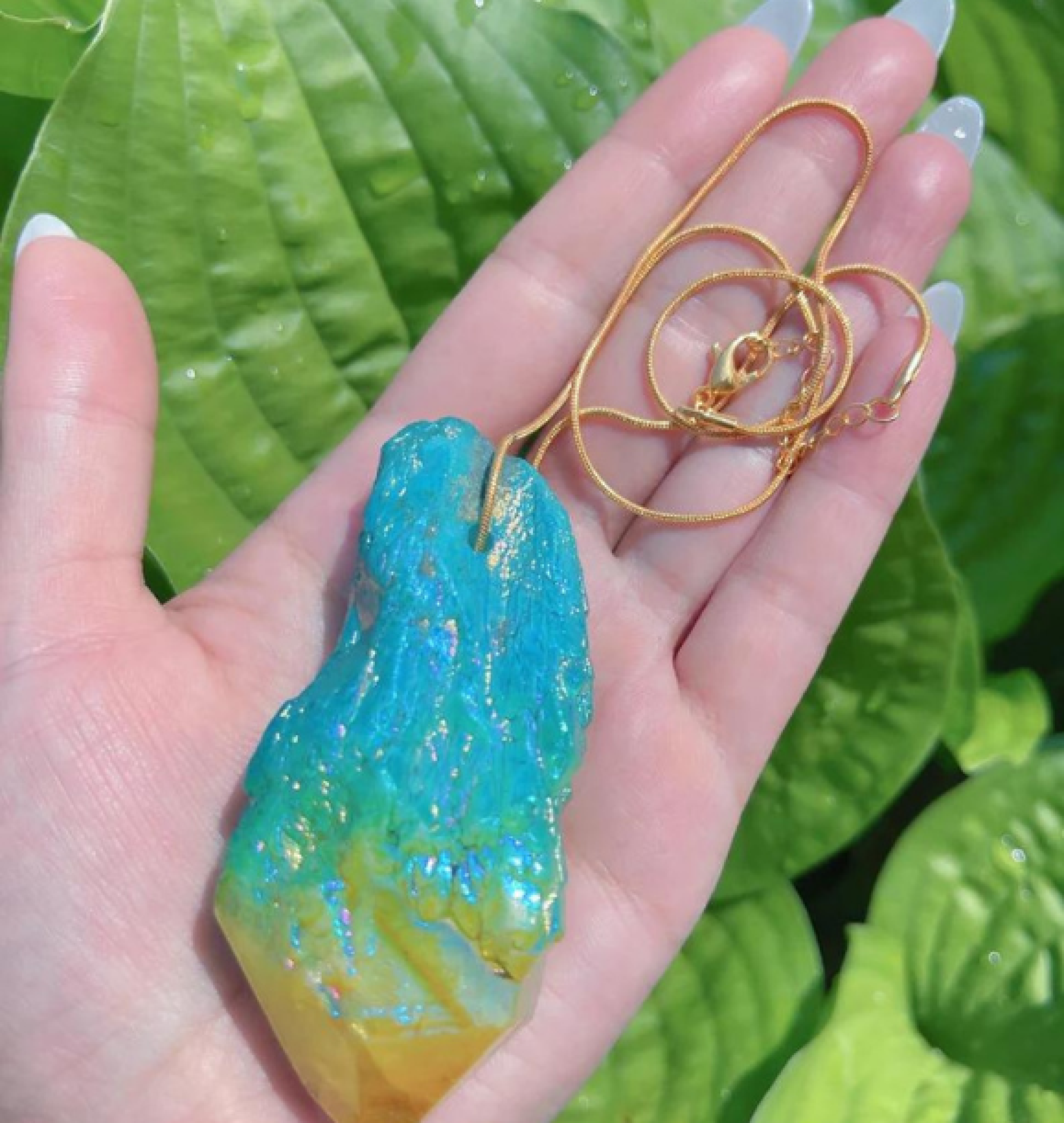 tourmaline necklace