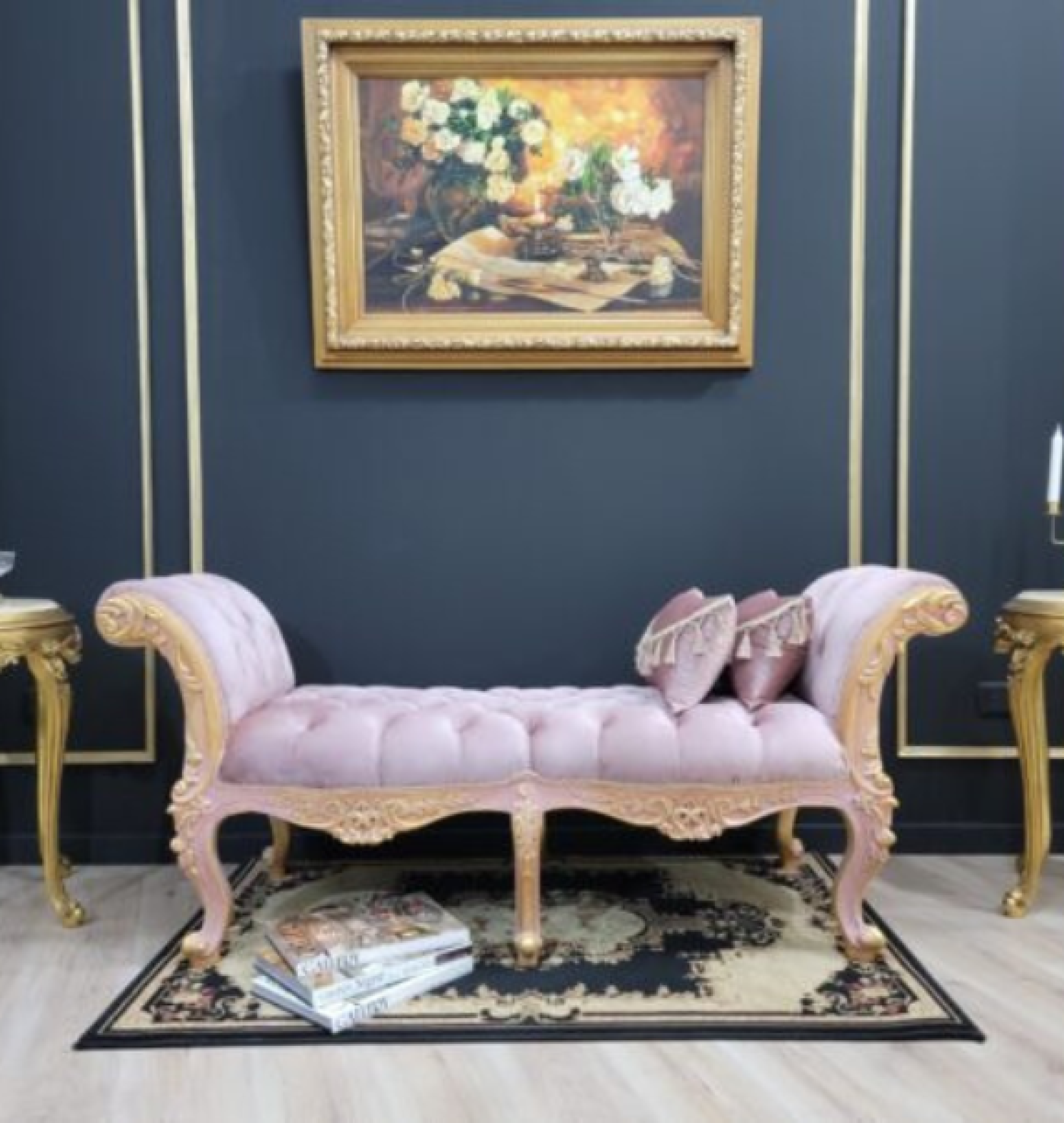 rose chaise