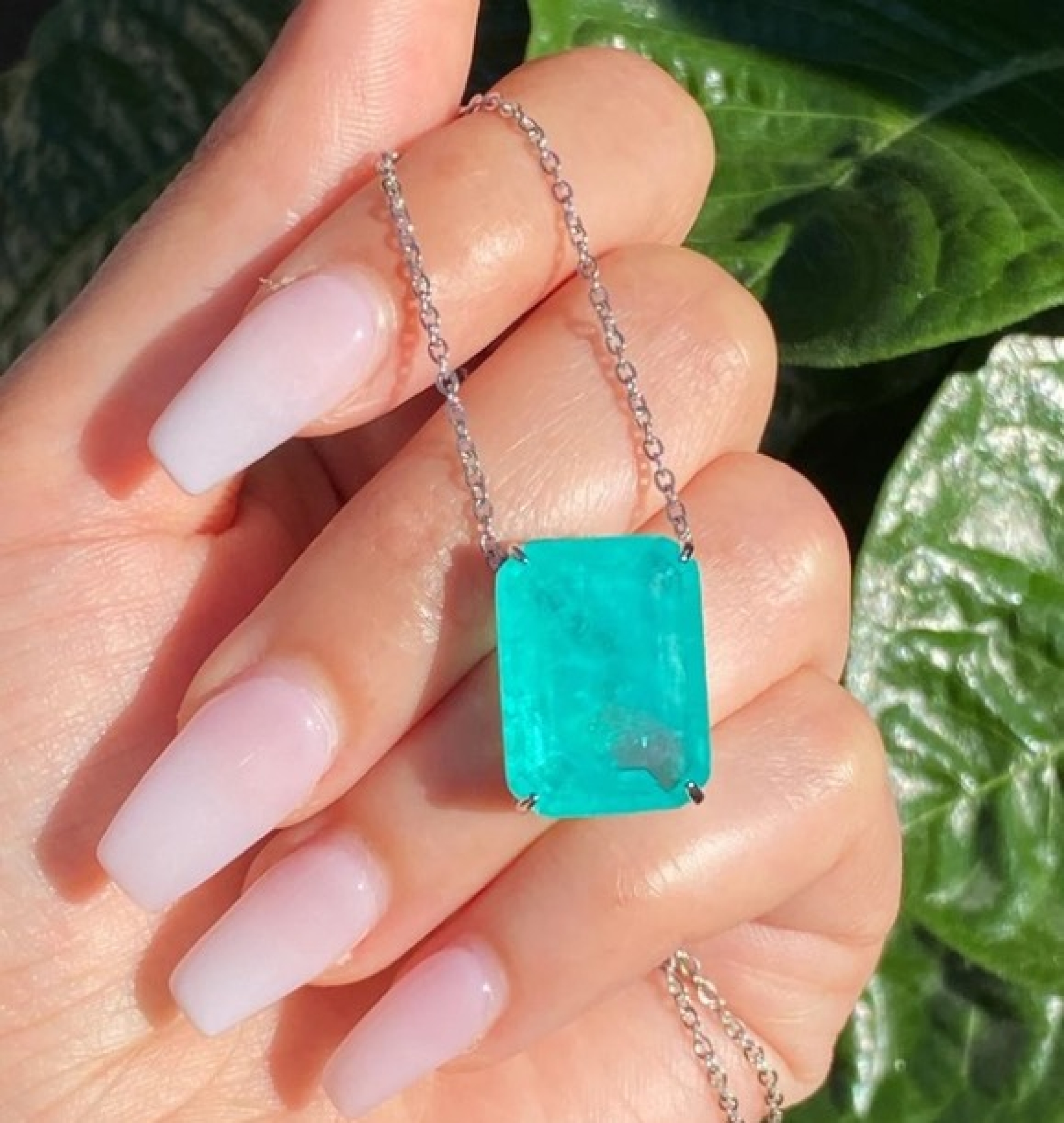 emerald necklace