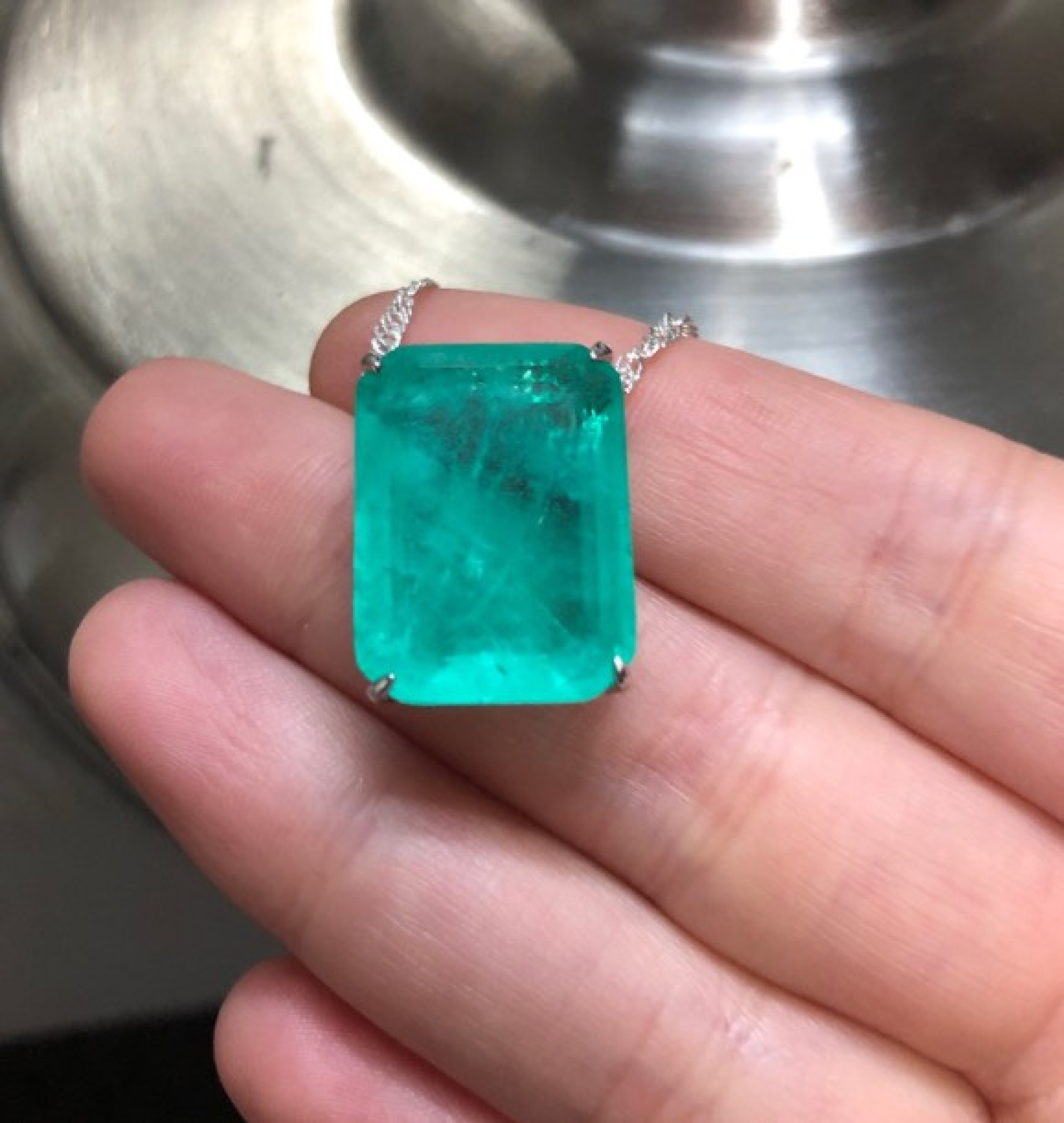 emerald necklace