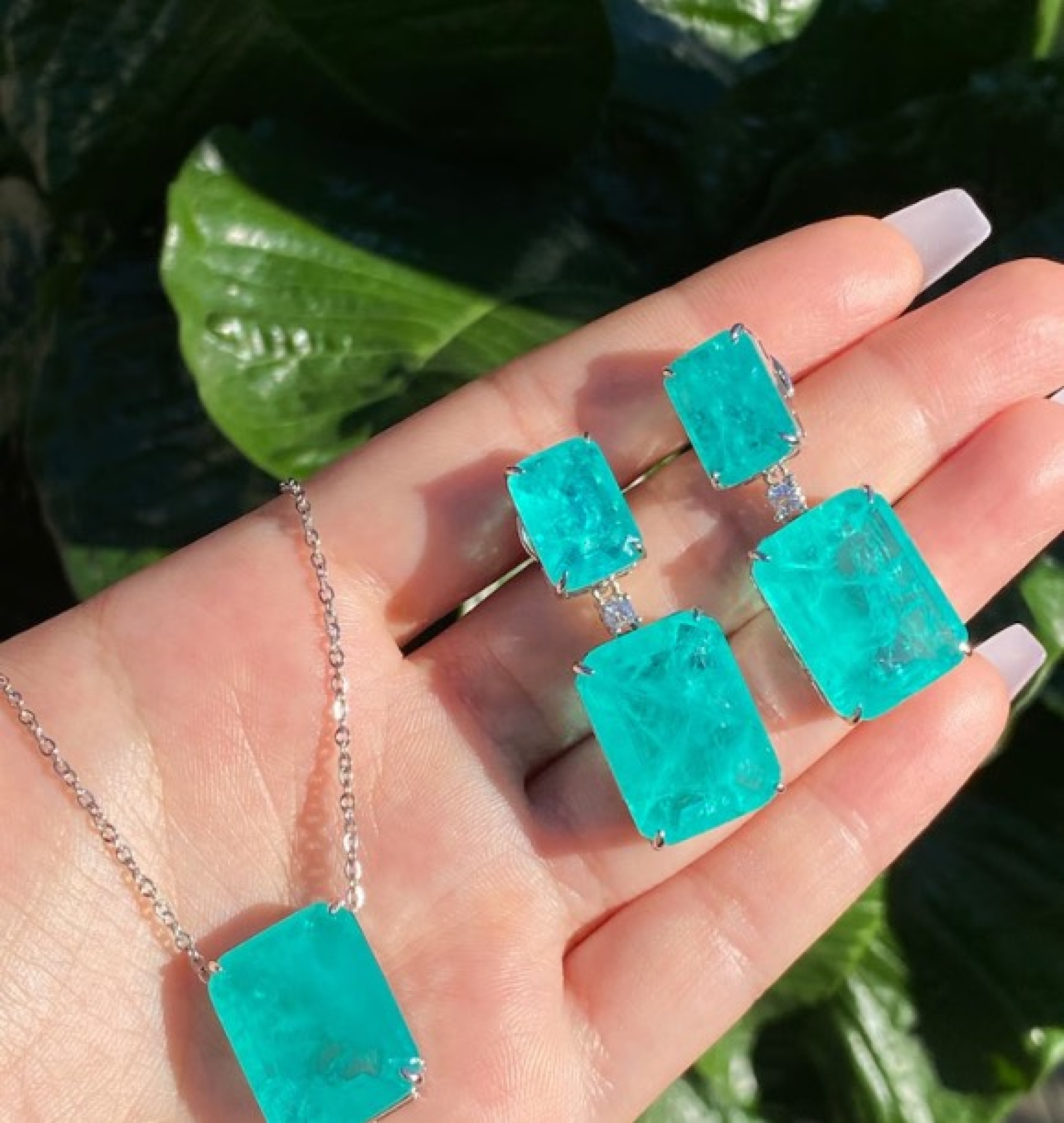 emerald necklace