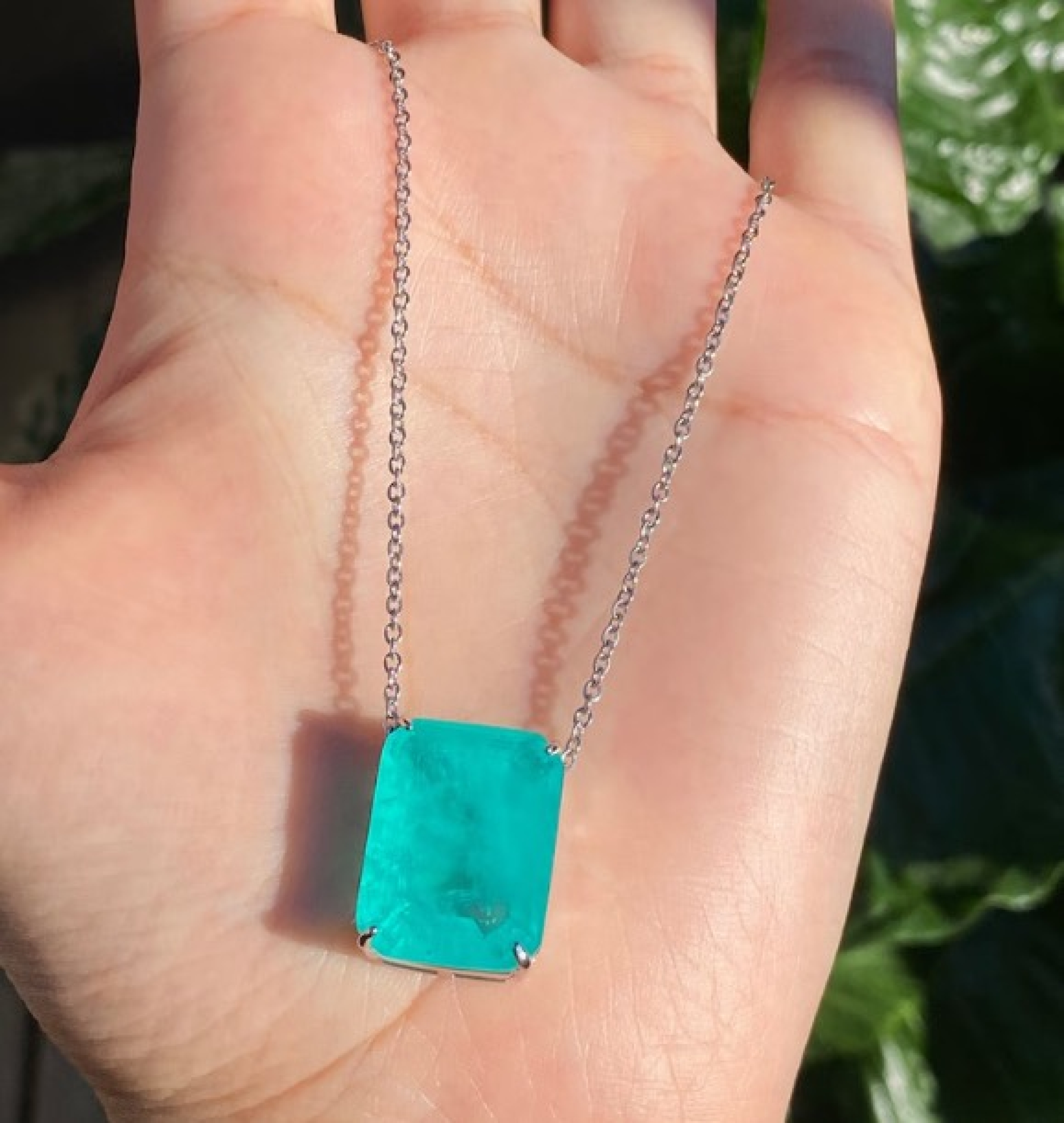 emerald necklace