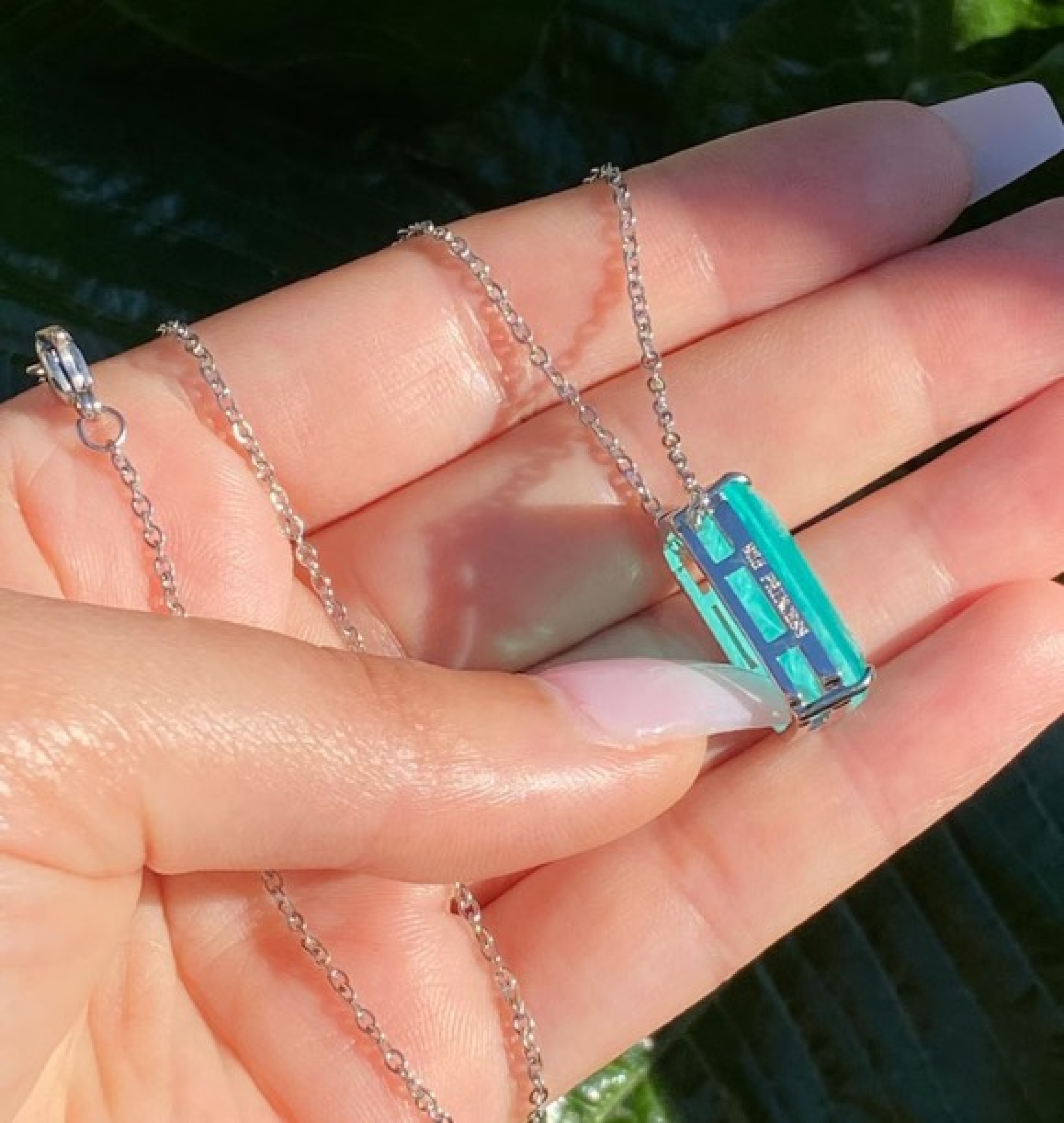 emerald necklace