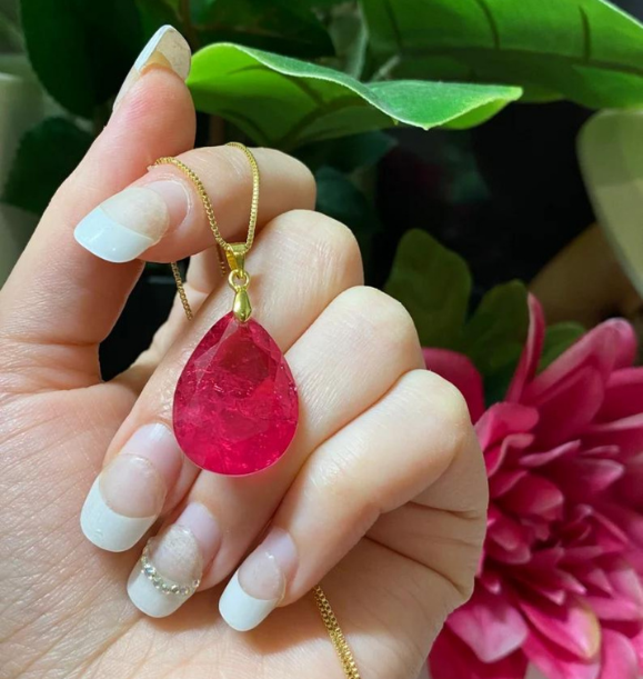 ruby necklace