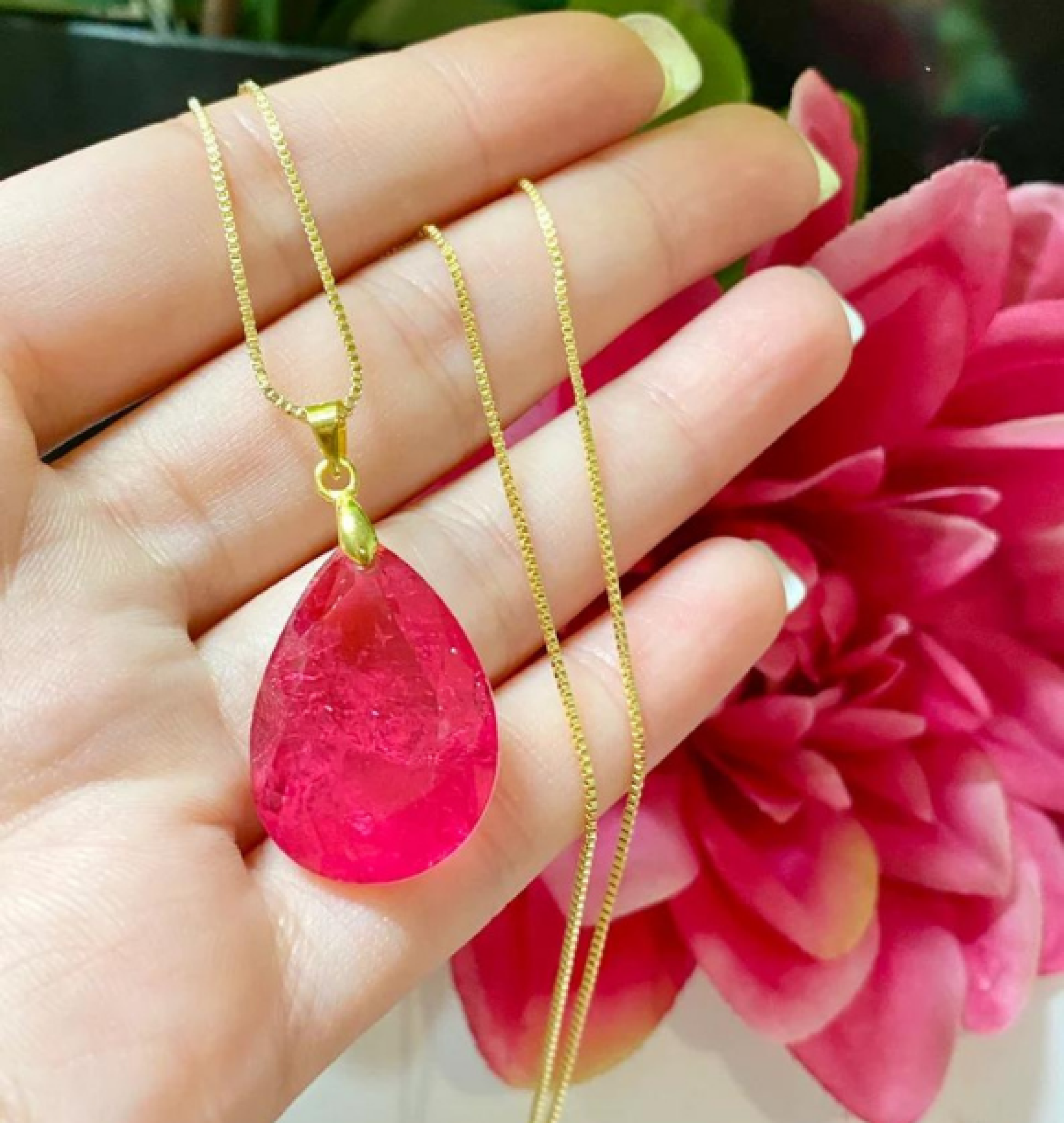 ruby necklace