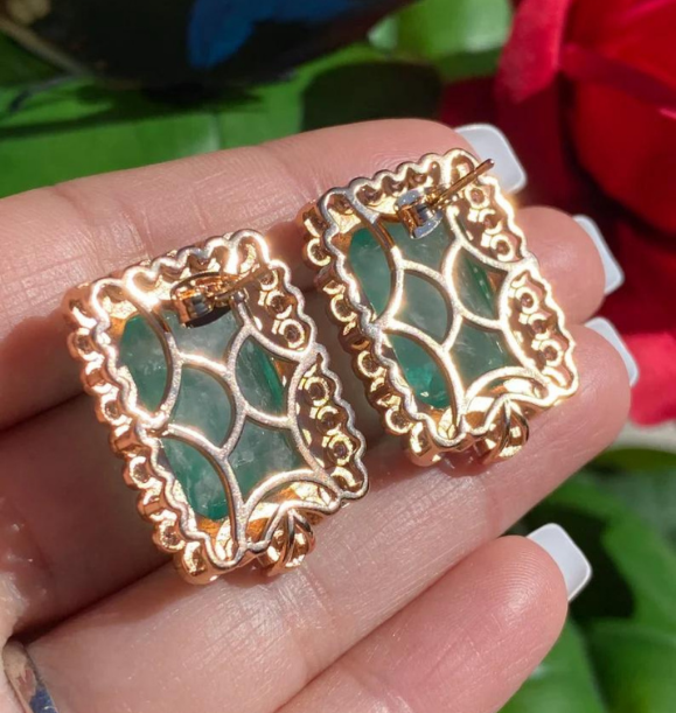 stud earrings