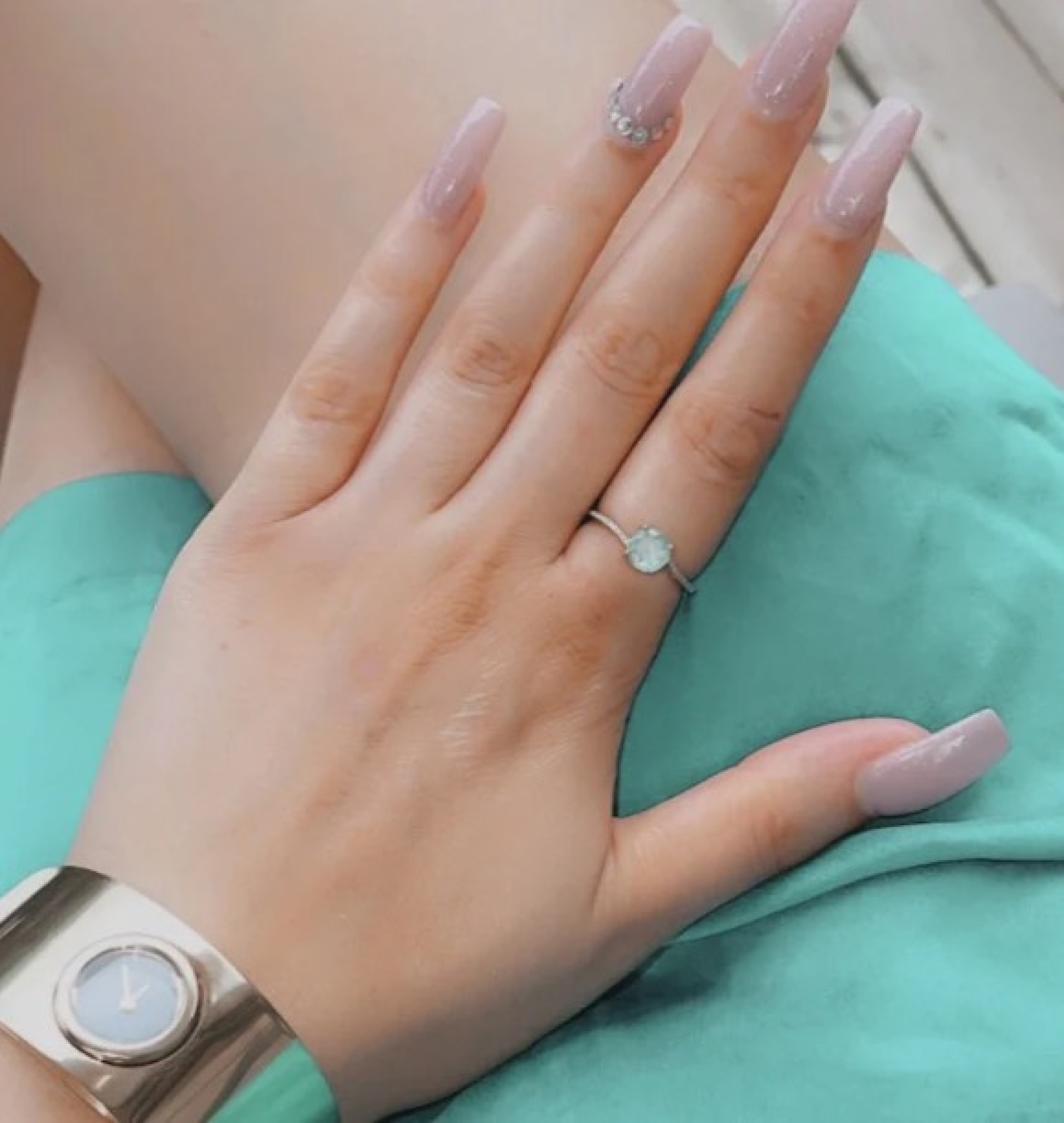 aquamarine ring