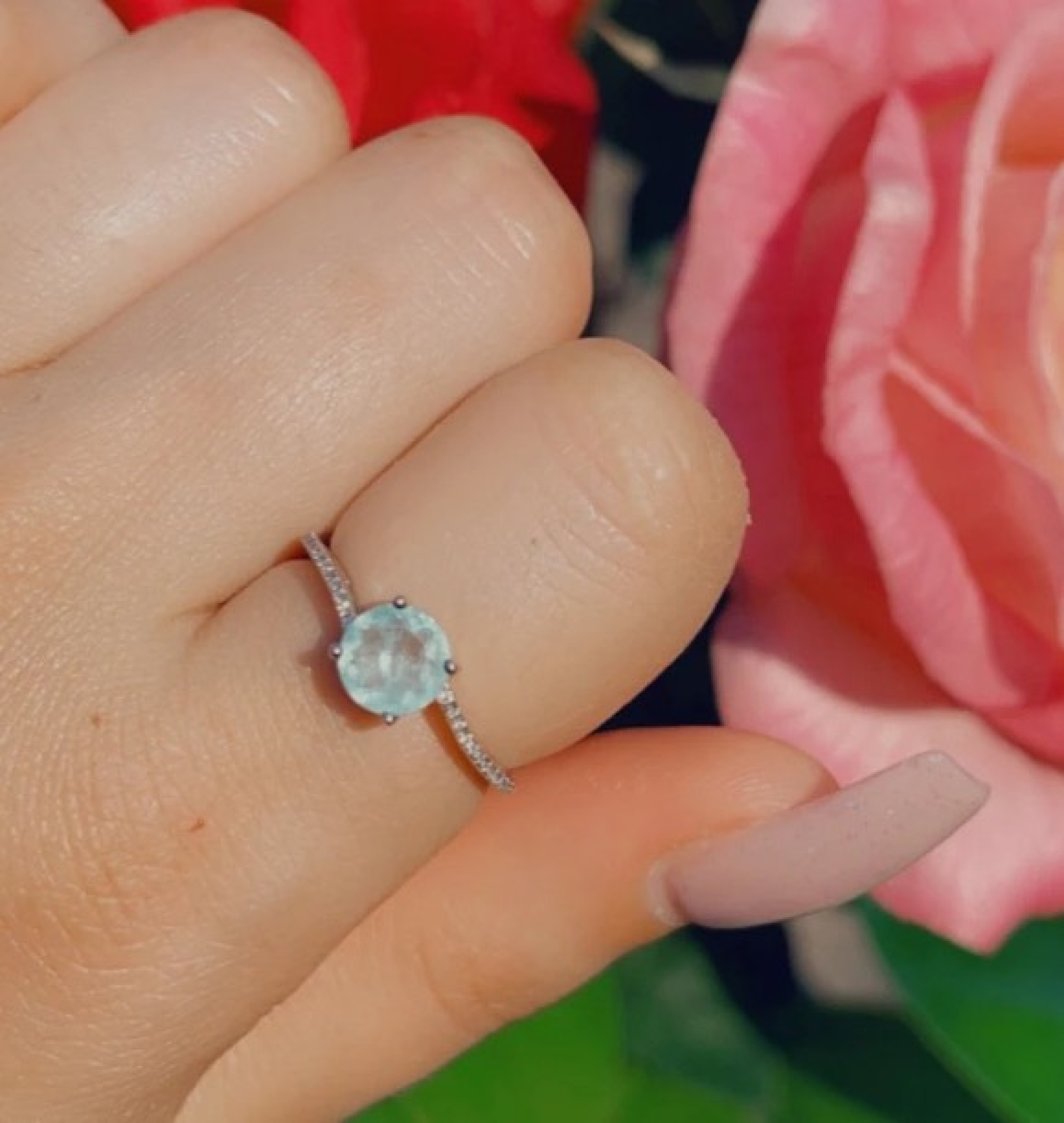 aquamarine ring