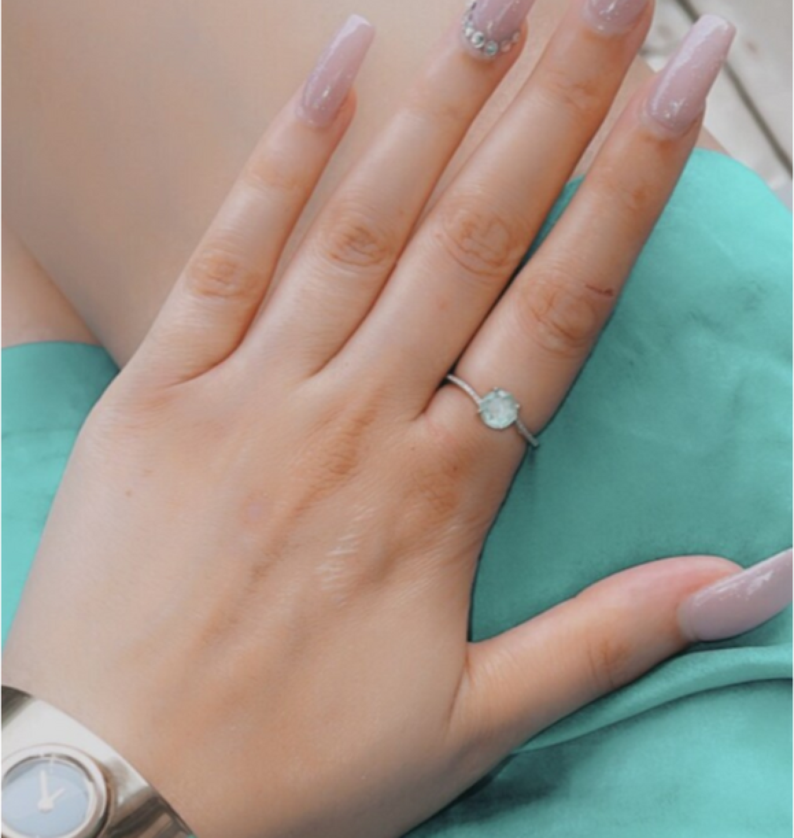 aquamarine ring