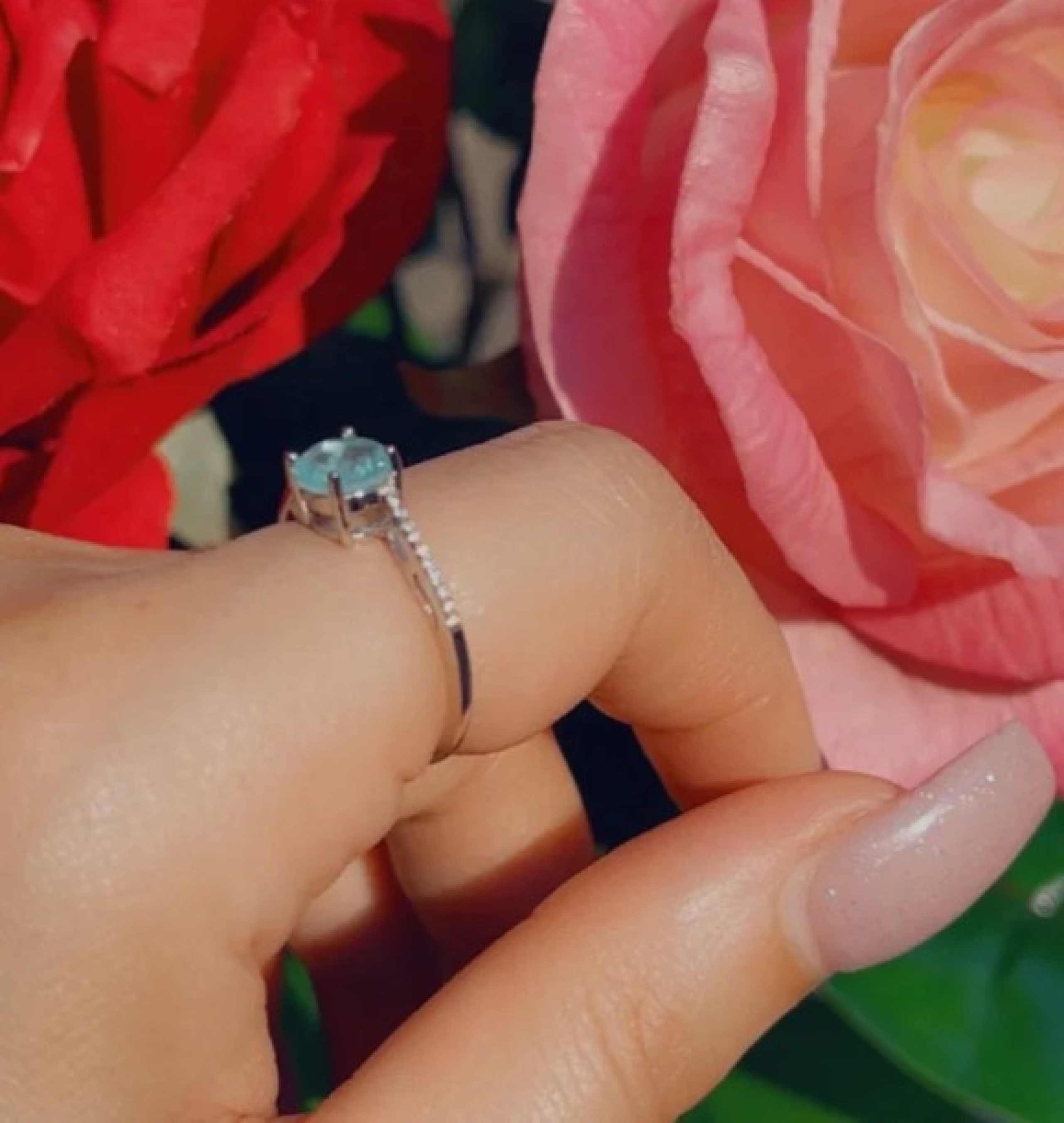 aquamarine ring