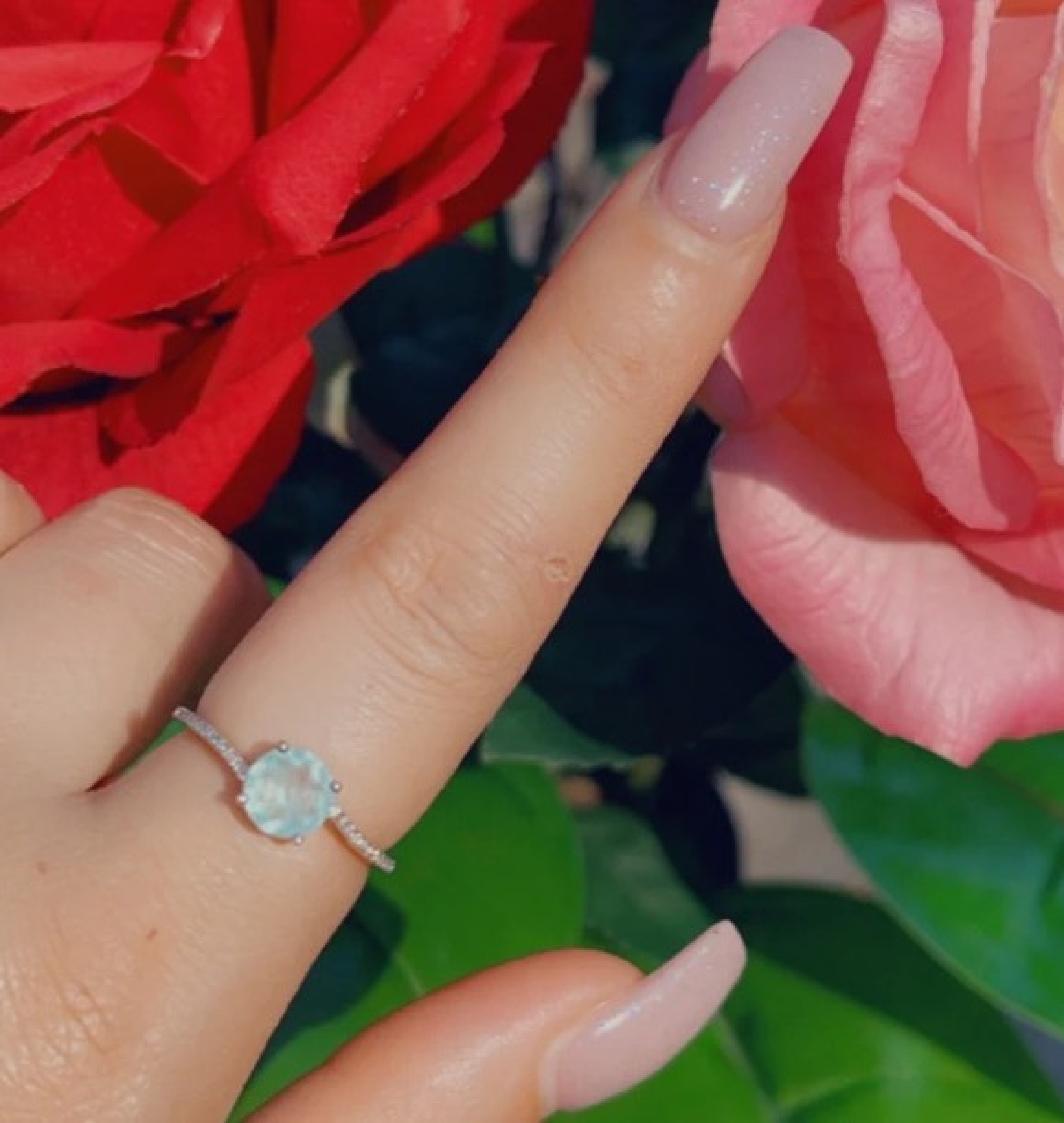 aquamarine ring