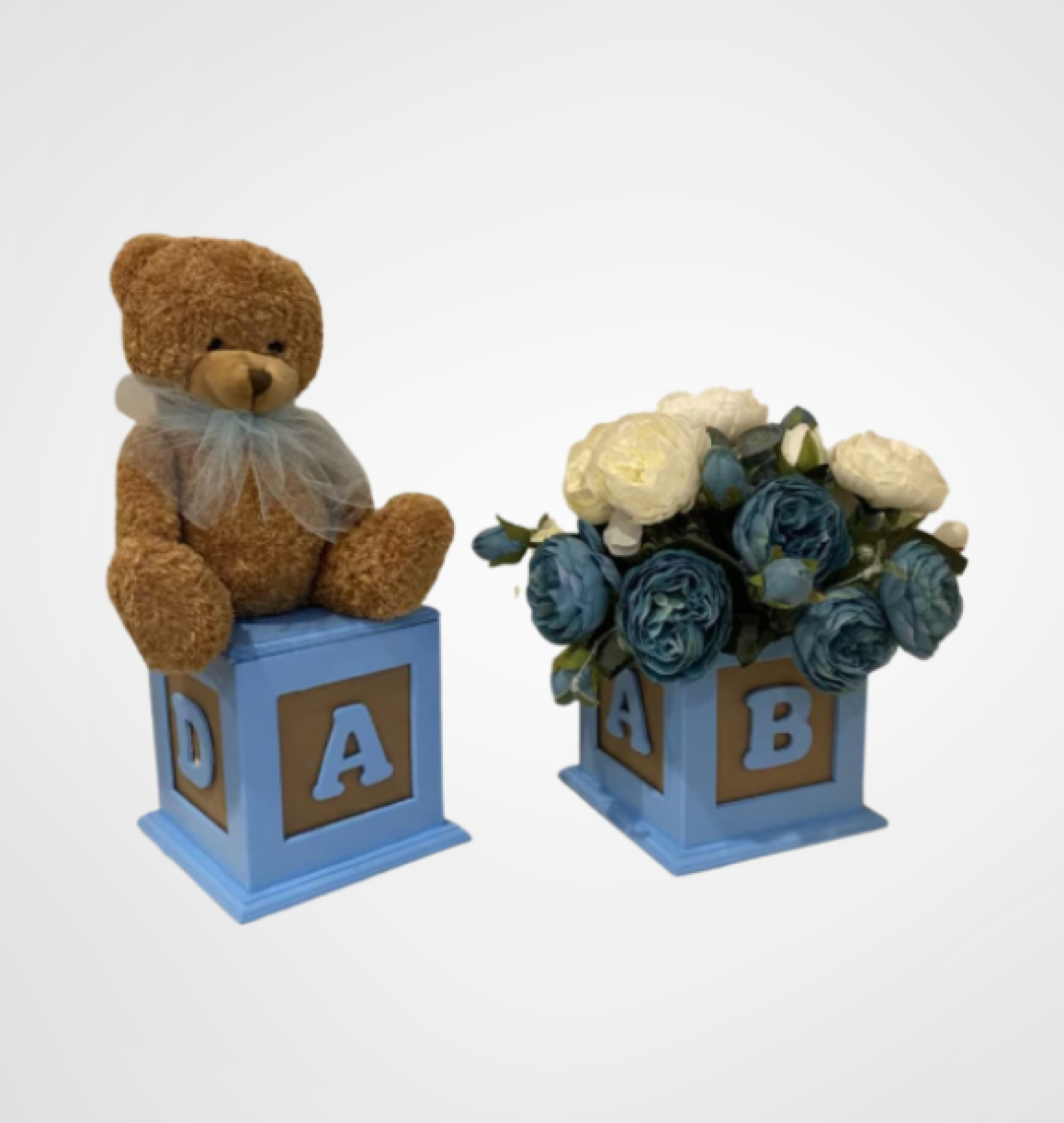 teddy abc block