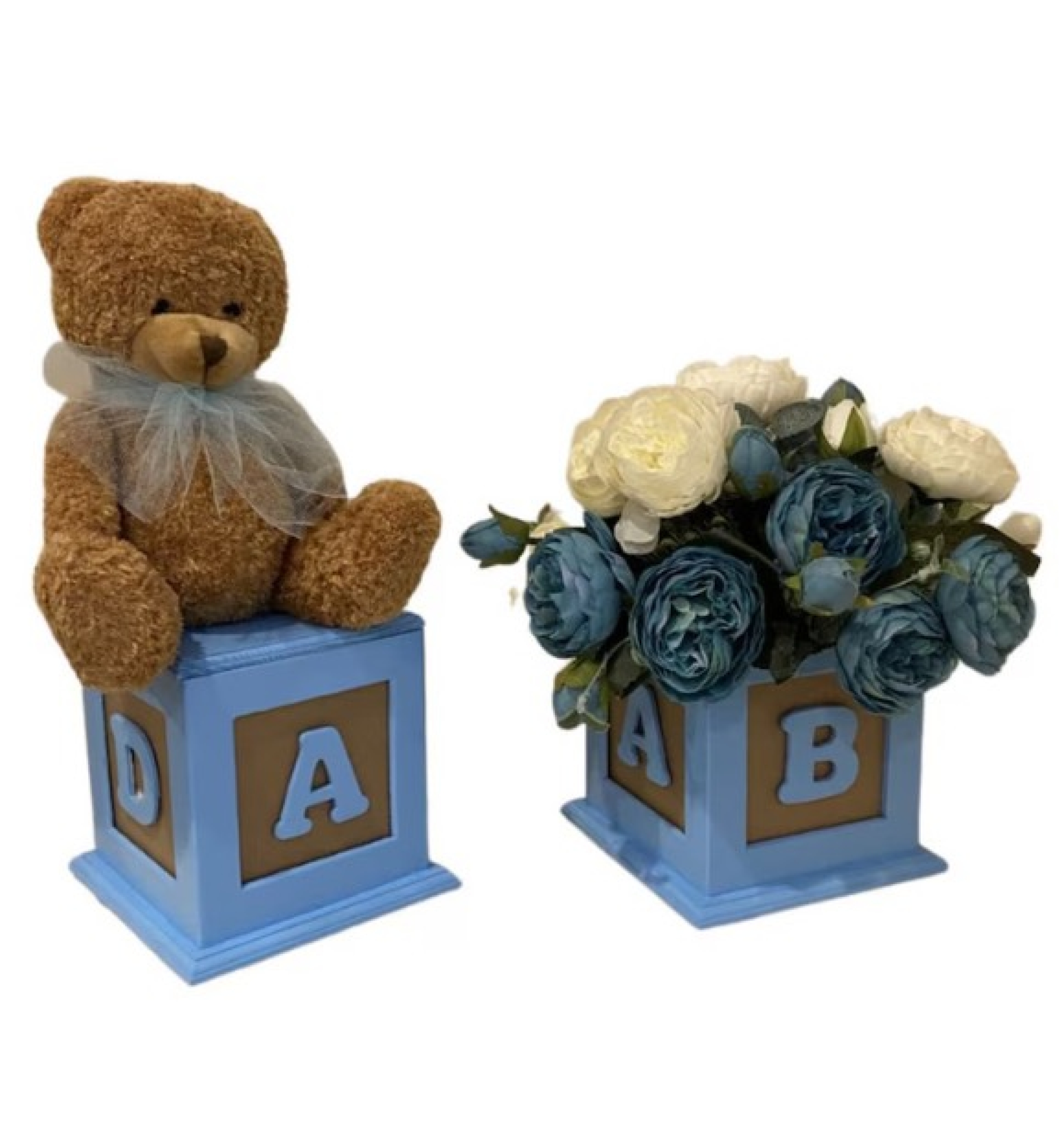 teddy abc block