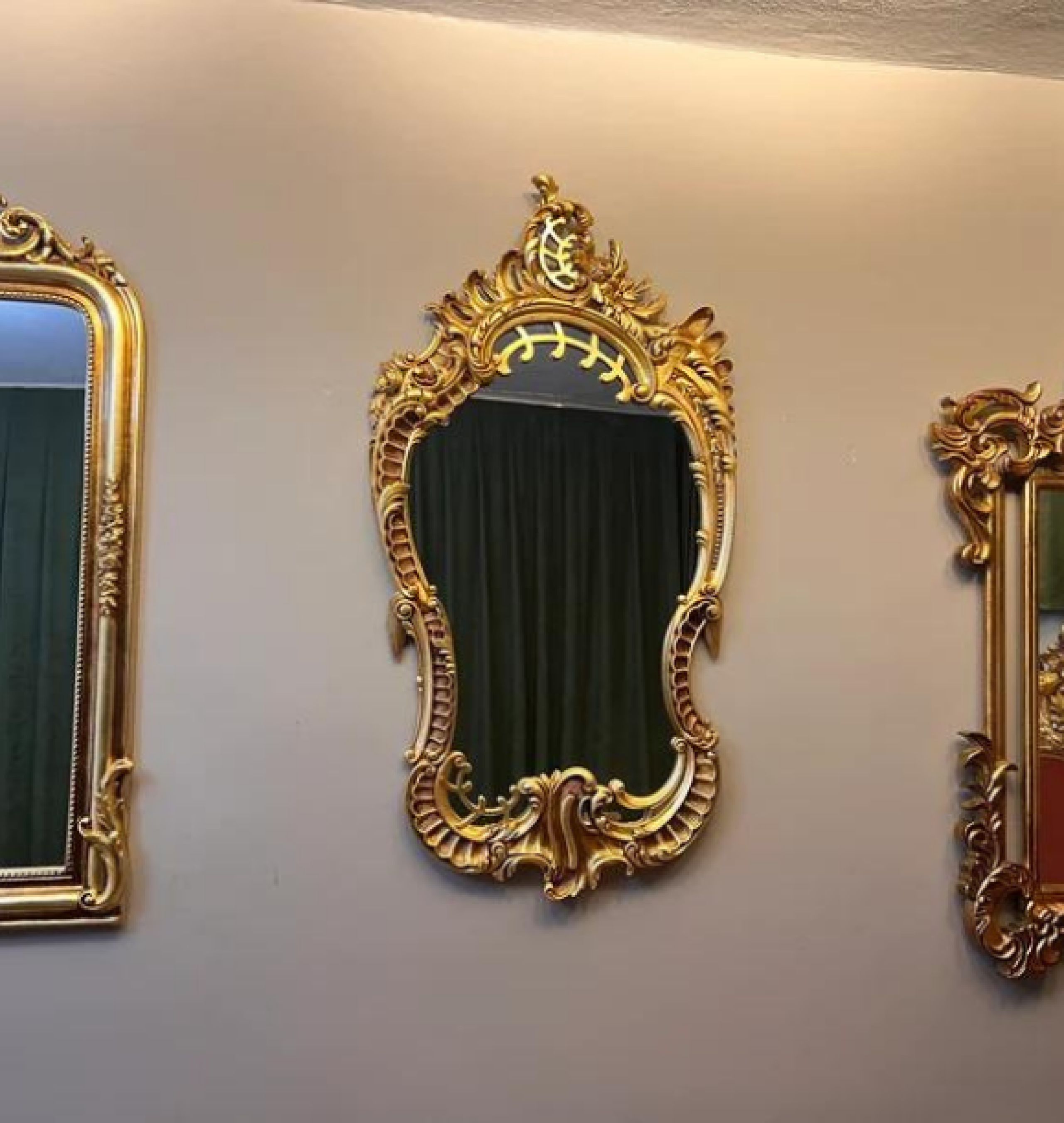 gold mirror