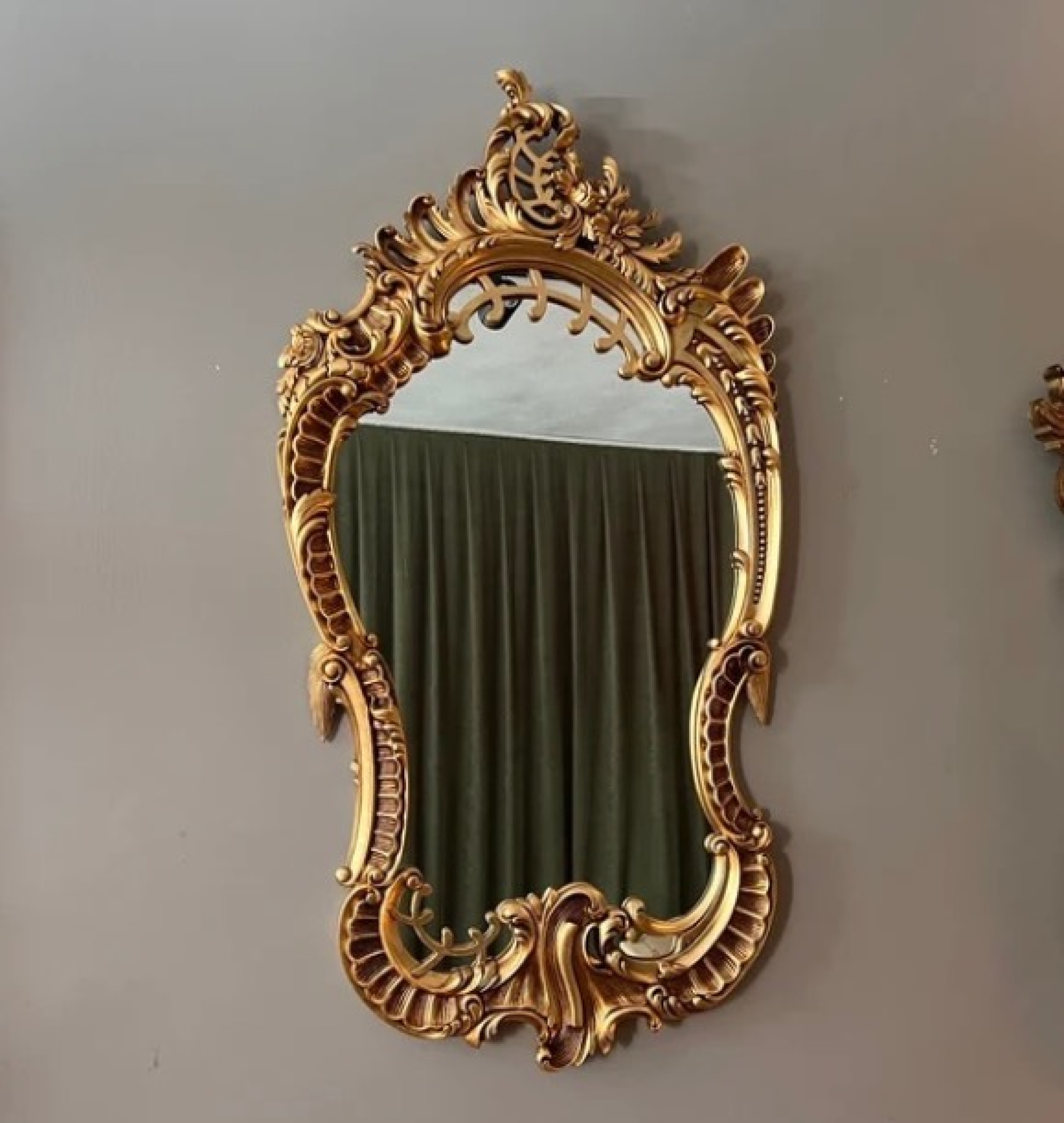 gold mirror