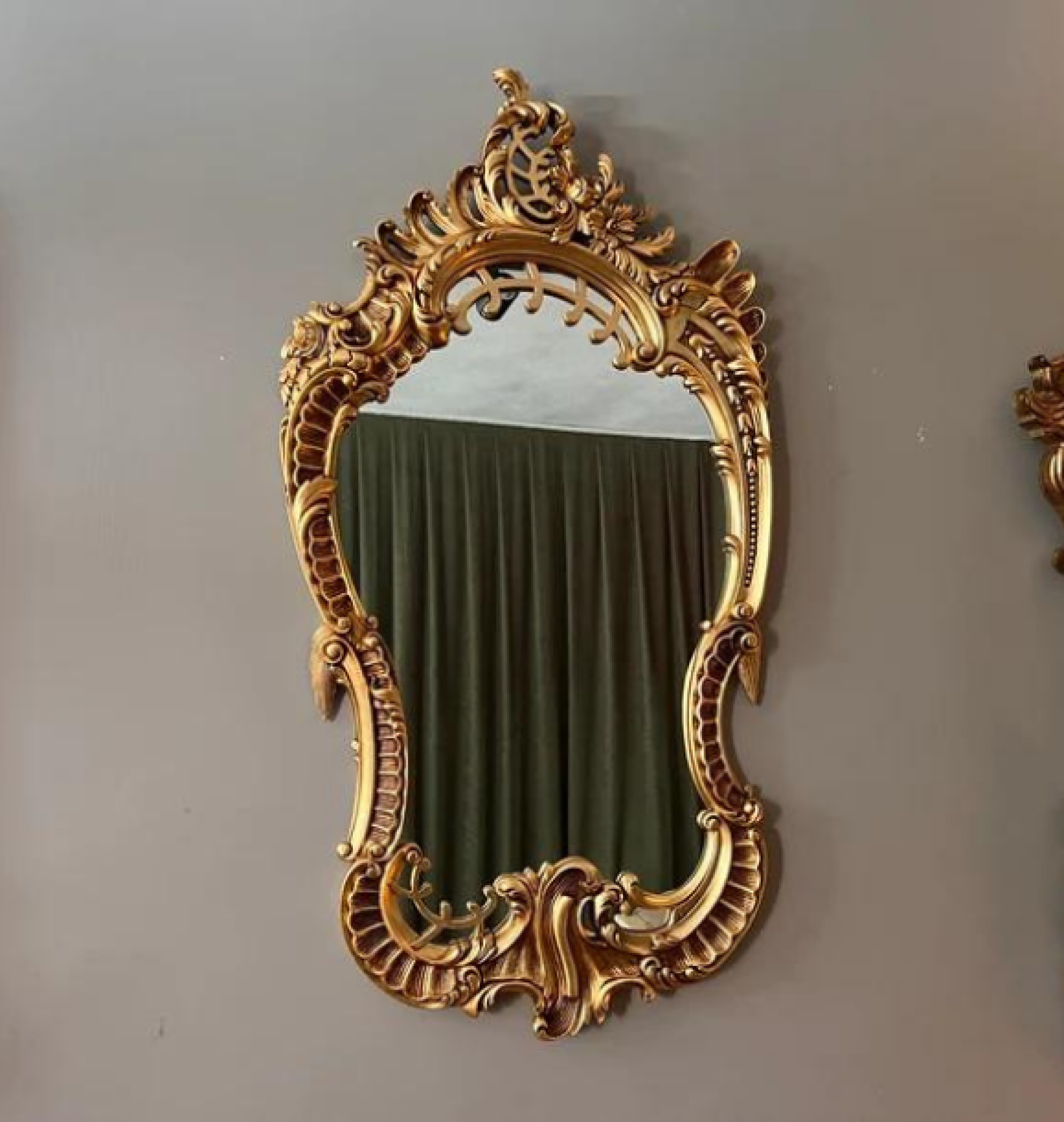 gold mirror