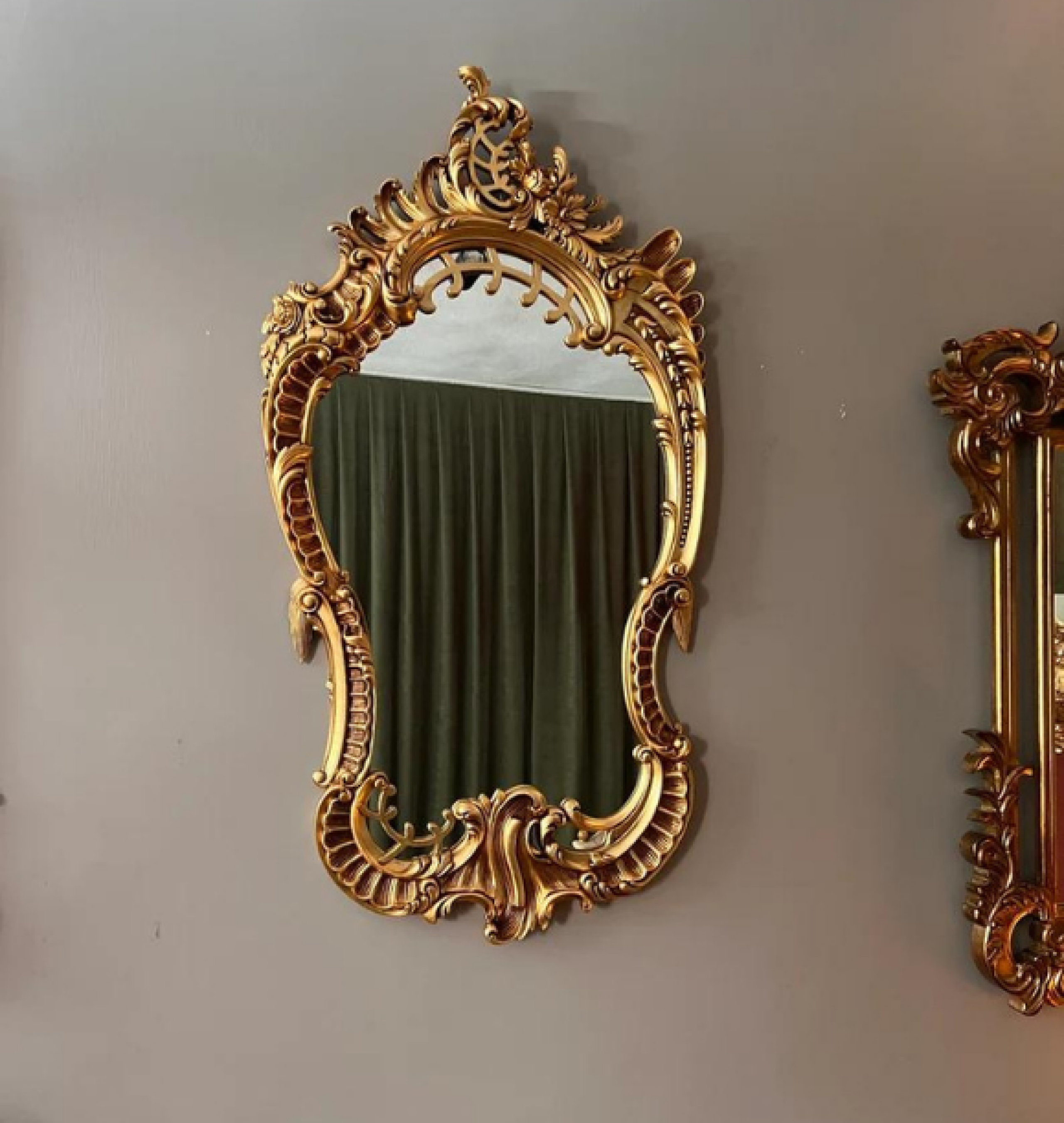 gold mirror